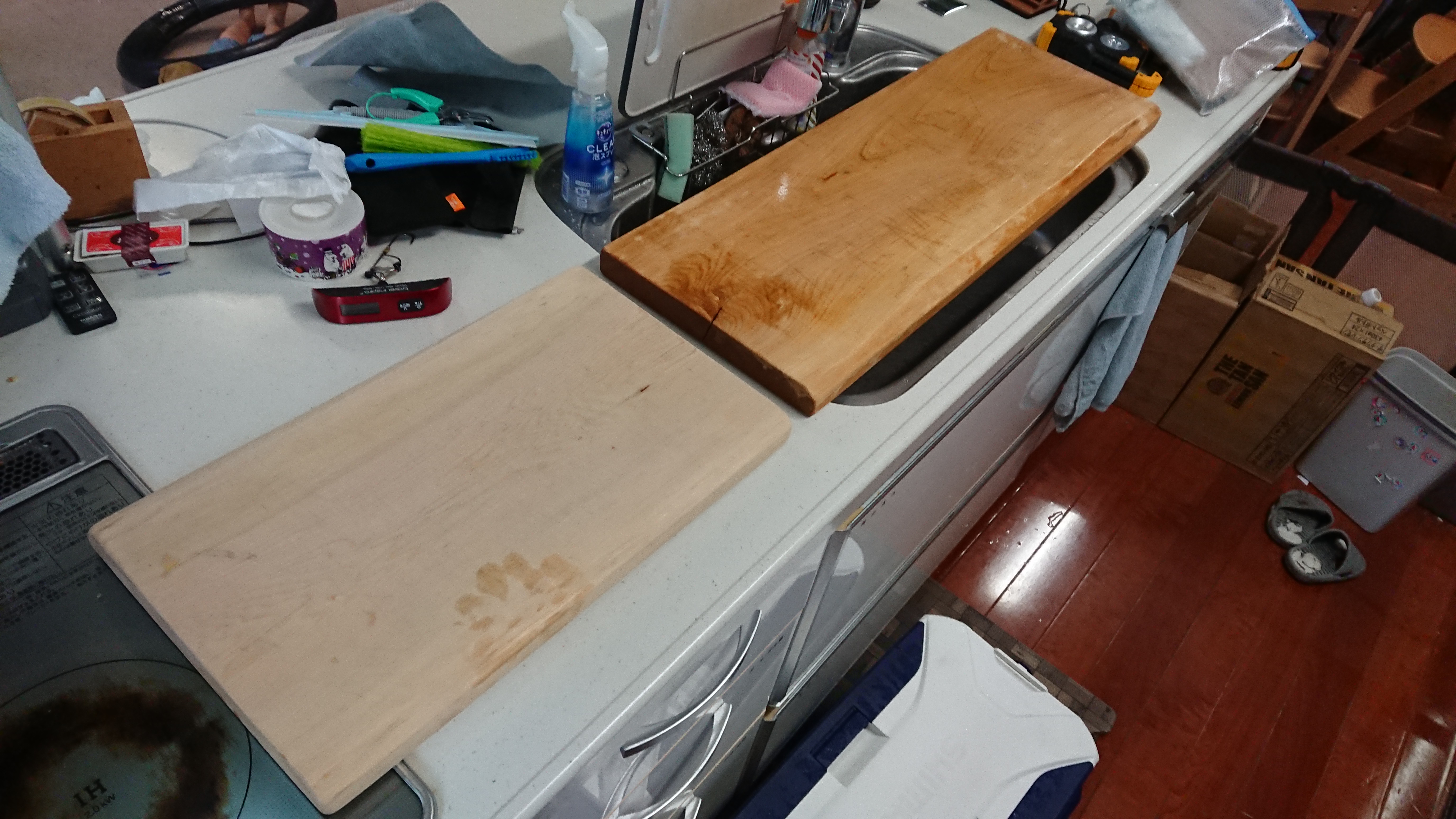 まな板自作　完成品