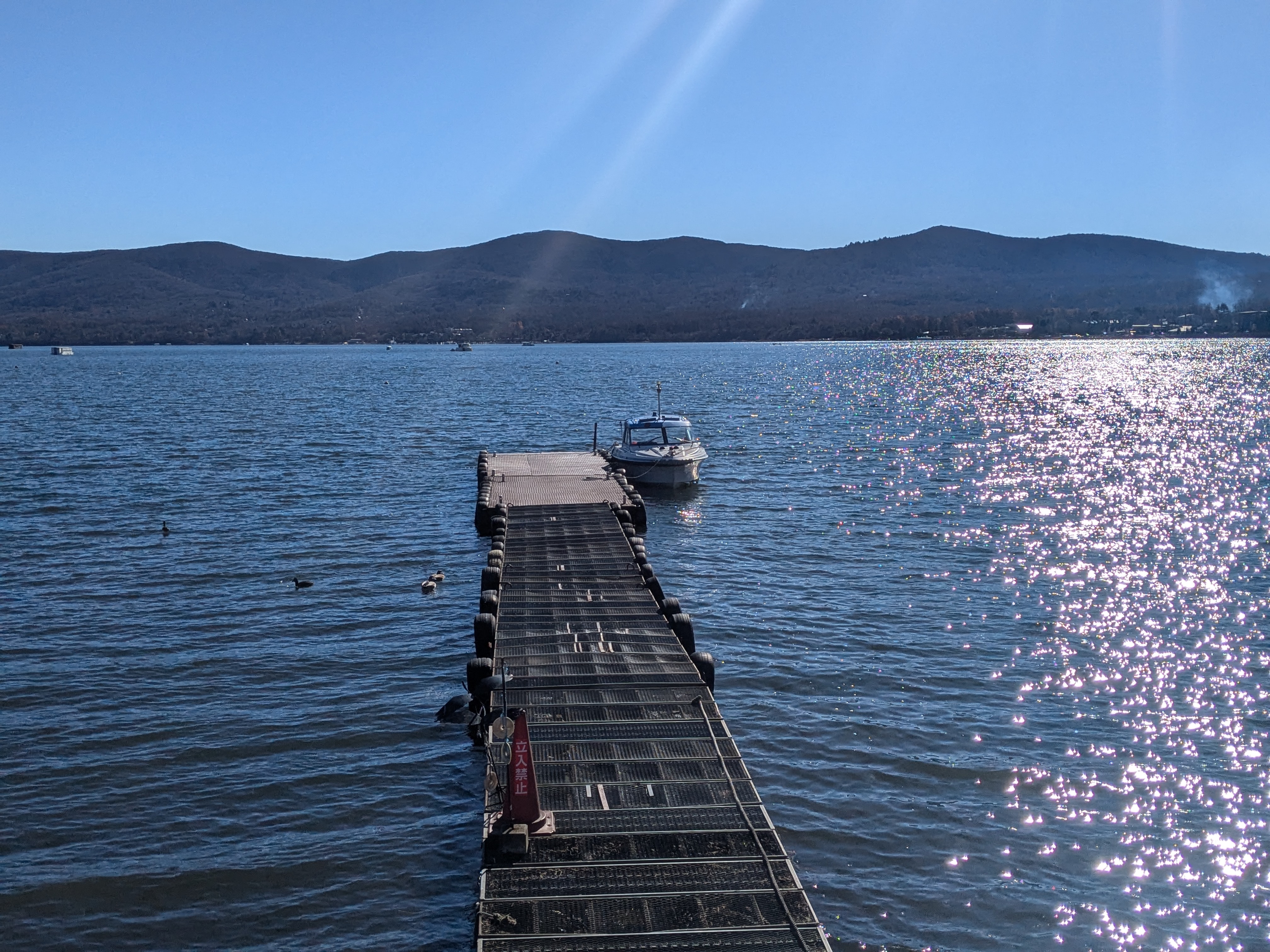 2024年12月01日　試験当日の桟橋