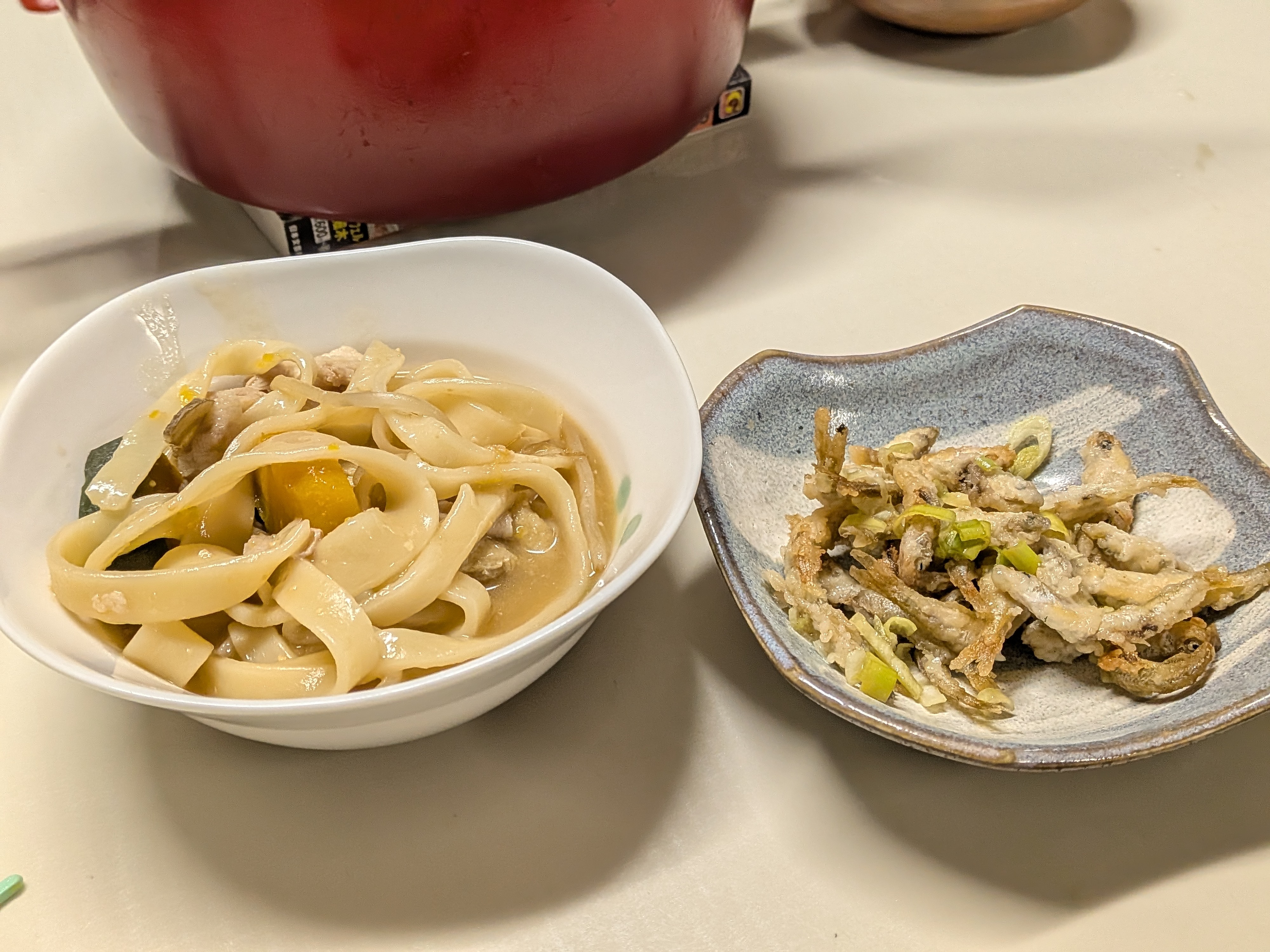 250921　芦ノ湖ワカサギ　料理　山梨名産定食