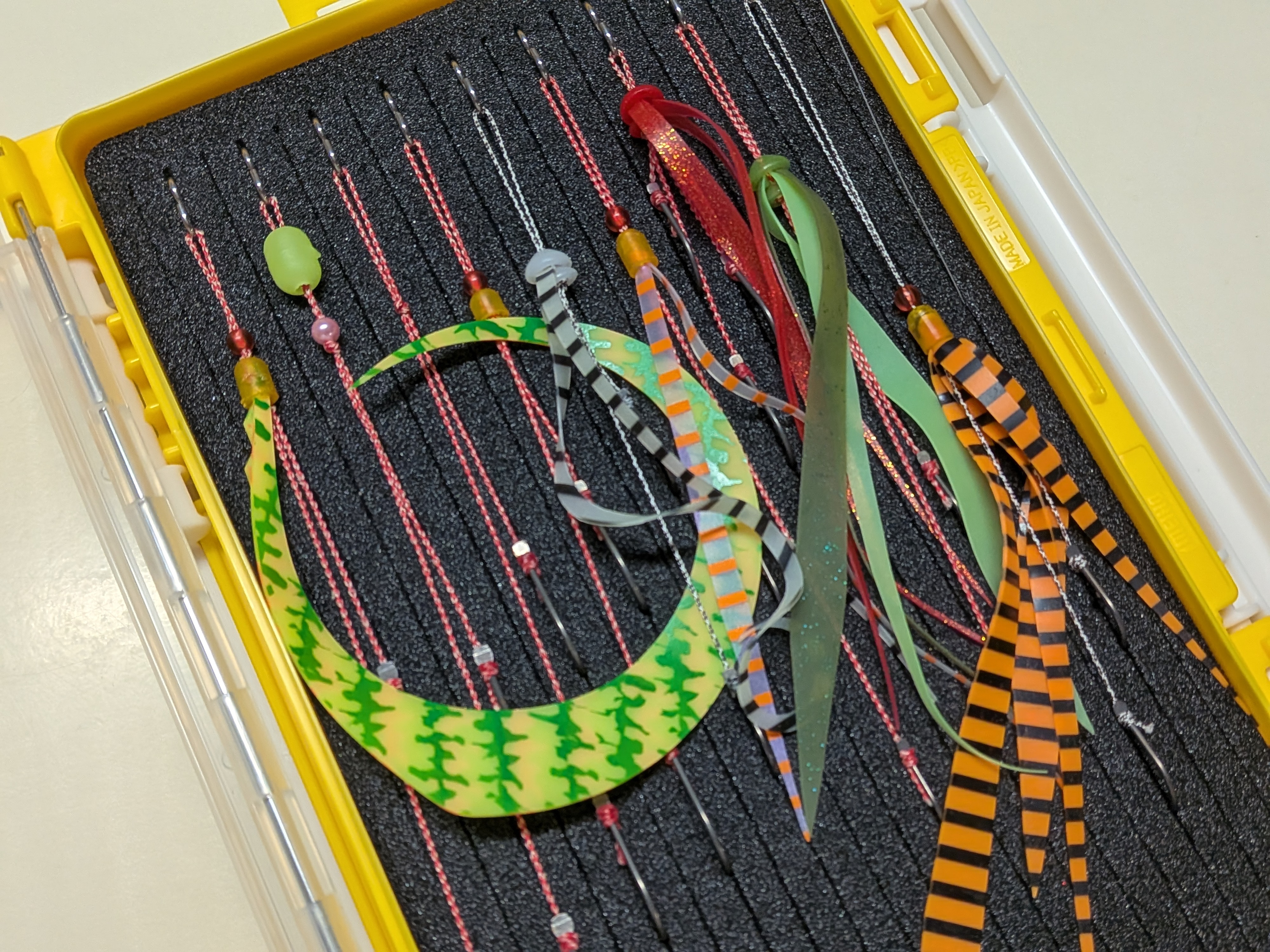 2025年10月18日　焼津タチウオ⇒シロアマダイ⇒カツオリレー　タイラバユニット完成