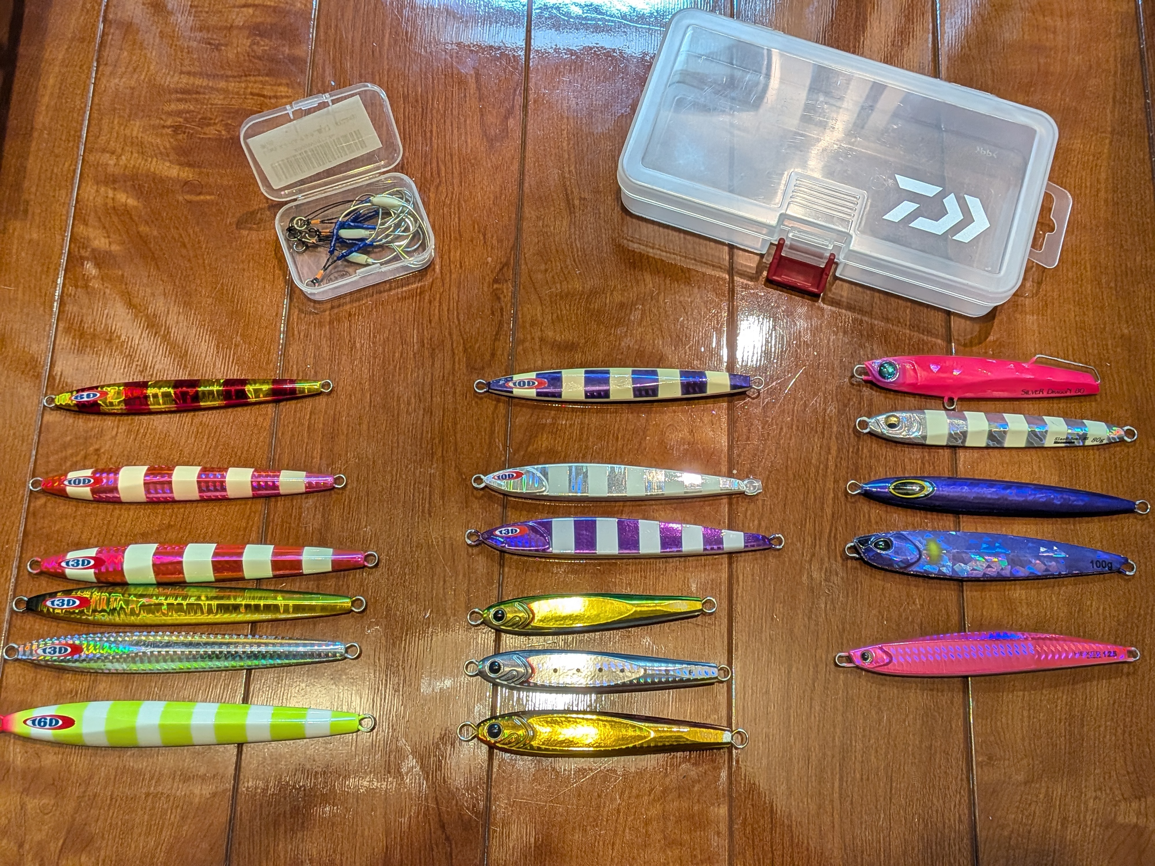 2025年10月18日　焼津タチウオ⇒シロアマダイ⇒カツオリレー　タチウオジギング一式