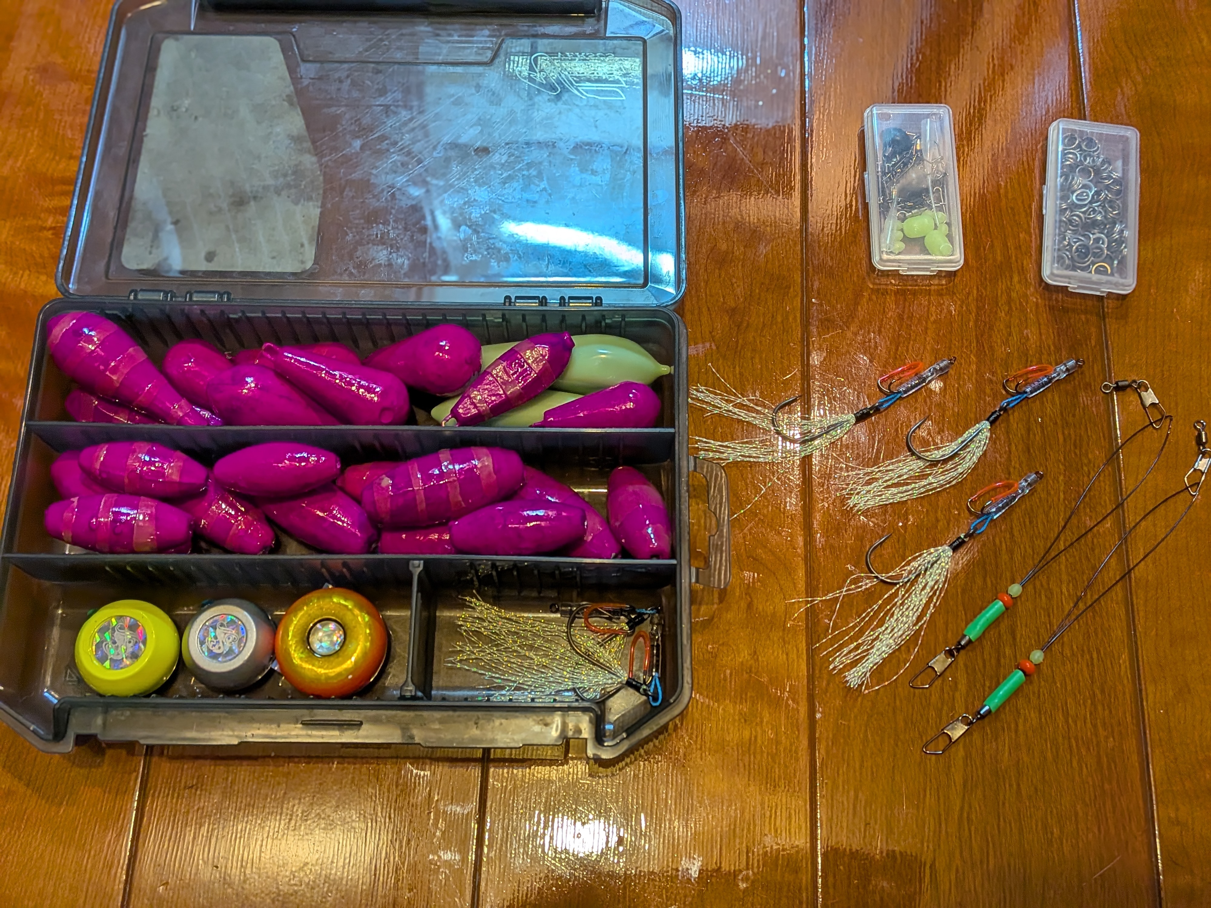 2025年10月18日　焼津タチウオ⇒シロアマダイ⇒カツオリレー　サーベルカブラ一式