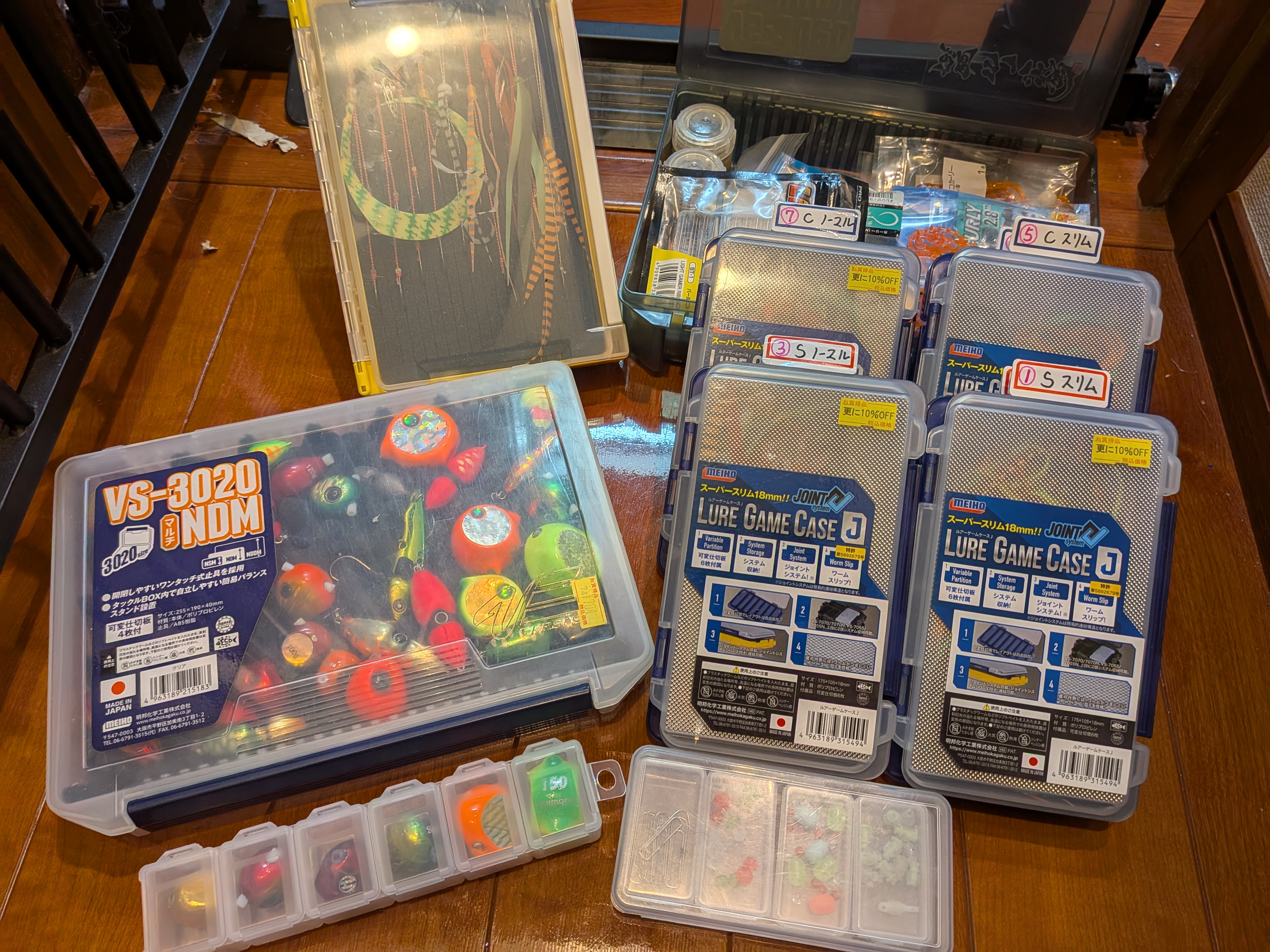 2025年10月18日　焼津タチウオ⇒シロアマダイ⇒カツオリレー　タイラバ（エビラバ）一式