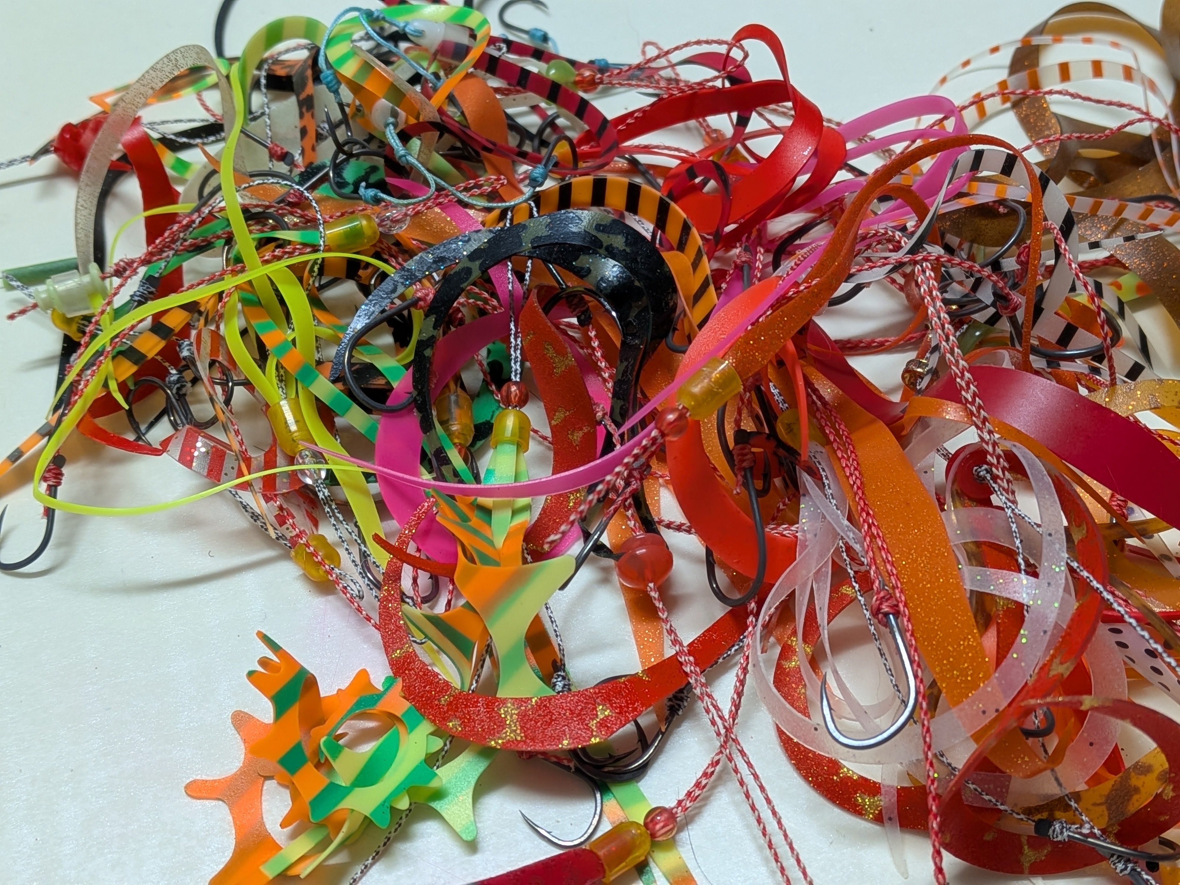 2025年10月18日　焼津タチウオ⇒シロアマダイ⇒カツオリレー　タイラバ整頓前