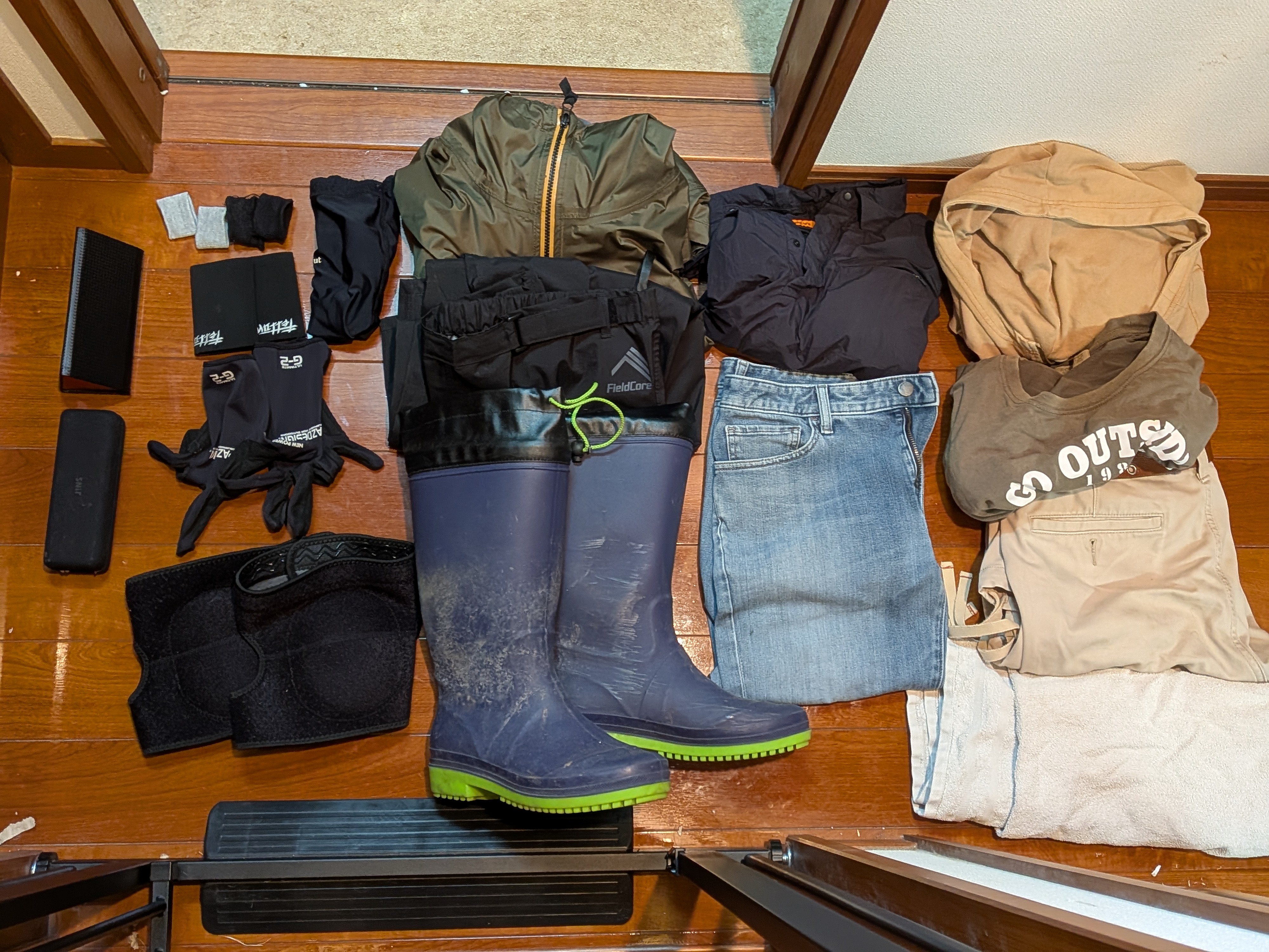 2025年10月18日　焼津タチウオ⇒シロアマダイ⇒カツオリレー　衣類