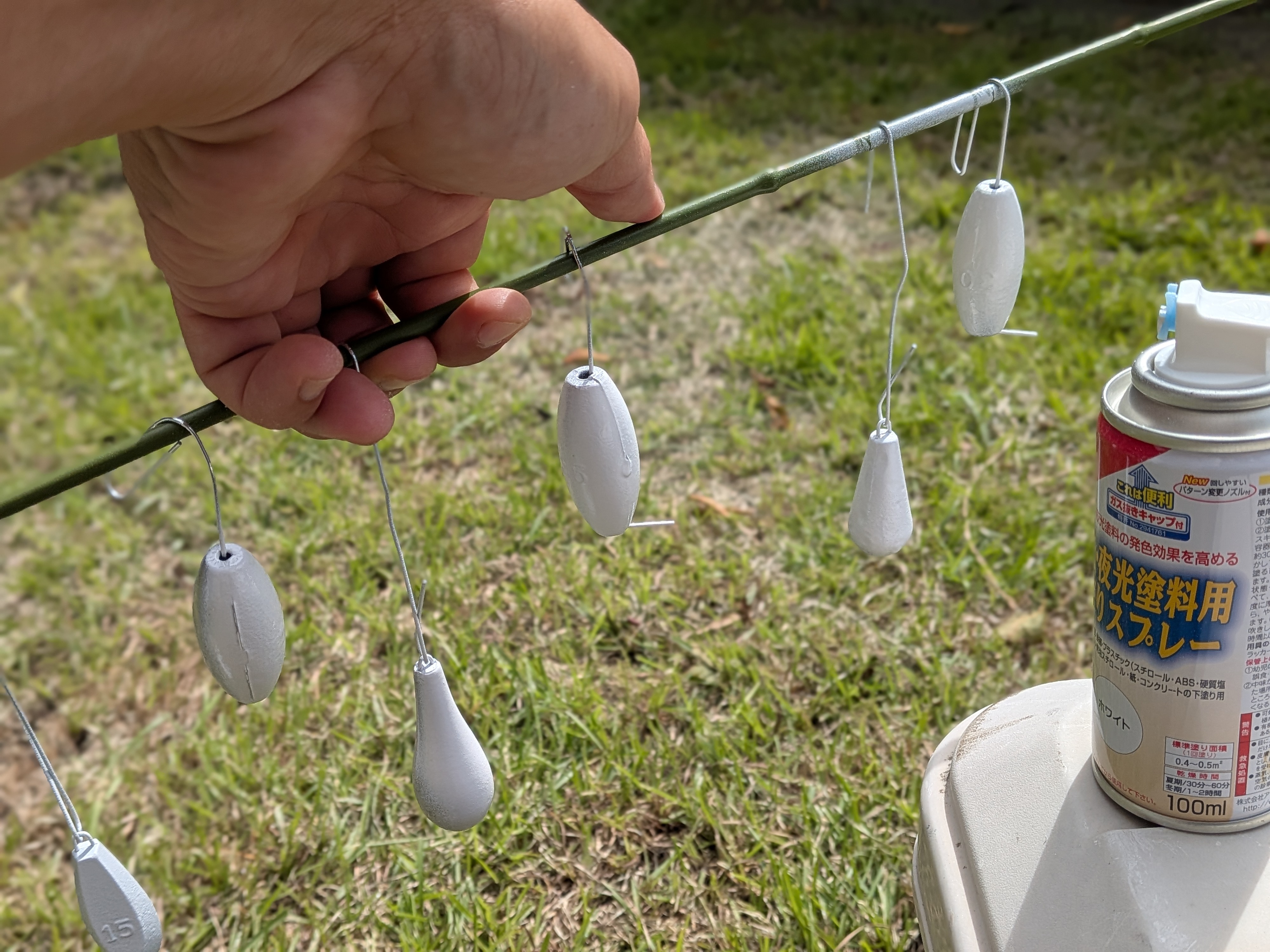 サーベルカブラオモリ塗装 下塗り完了