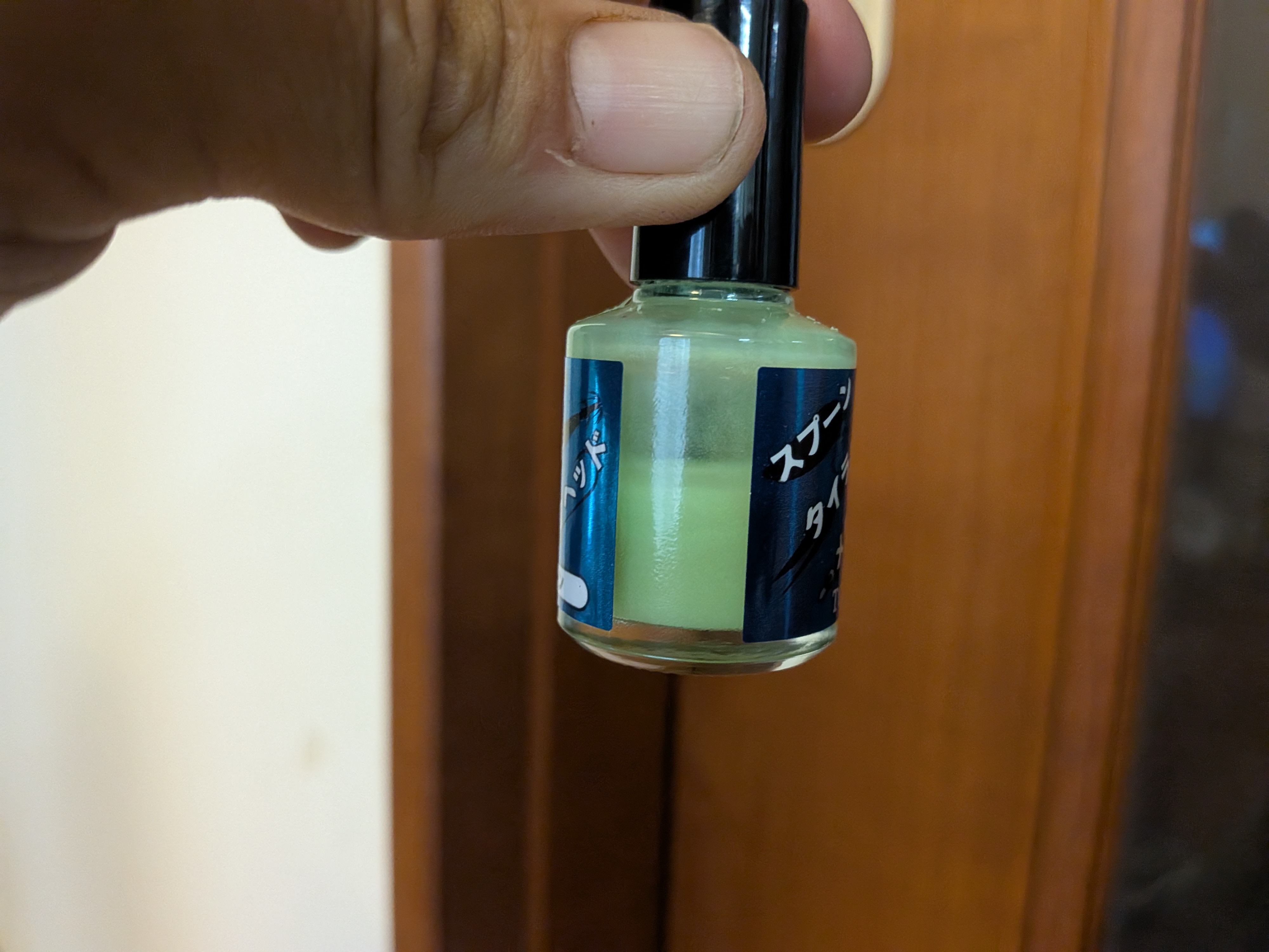 サーベルカブラオモリ塗装 二度塗り時点での消費量