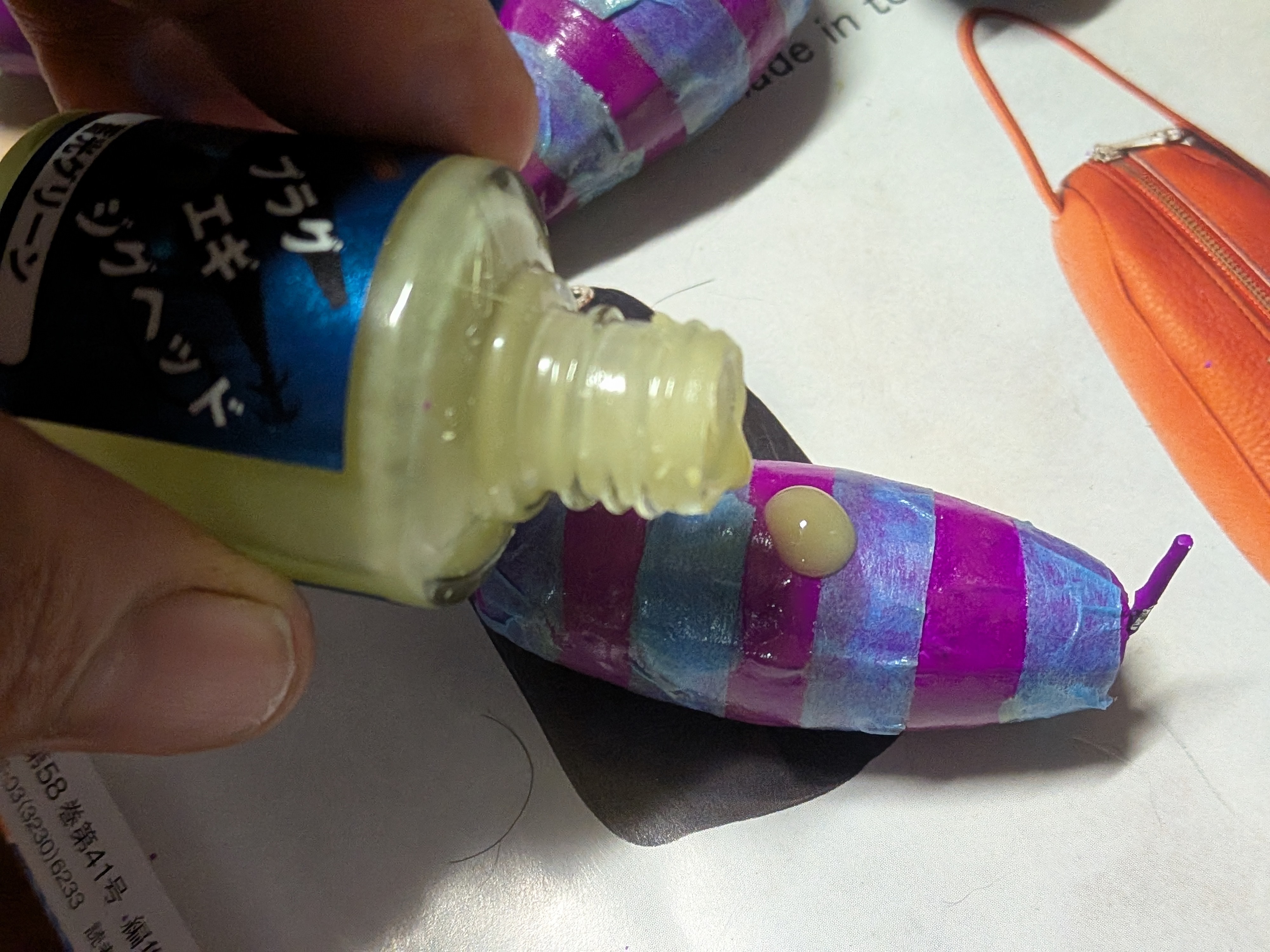 サーベルカブラオモリ塗装 残量が少ないので直塗り