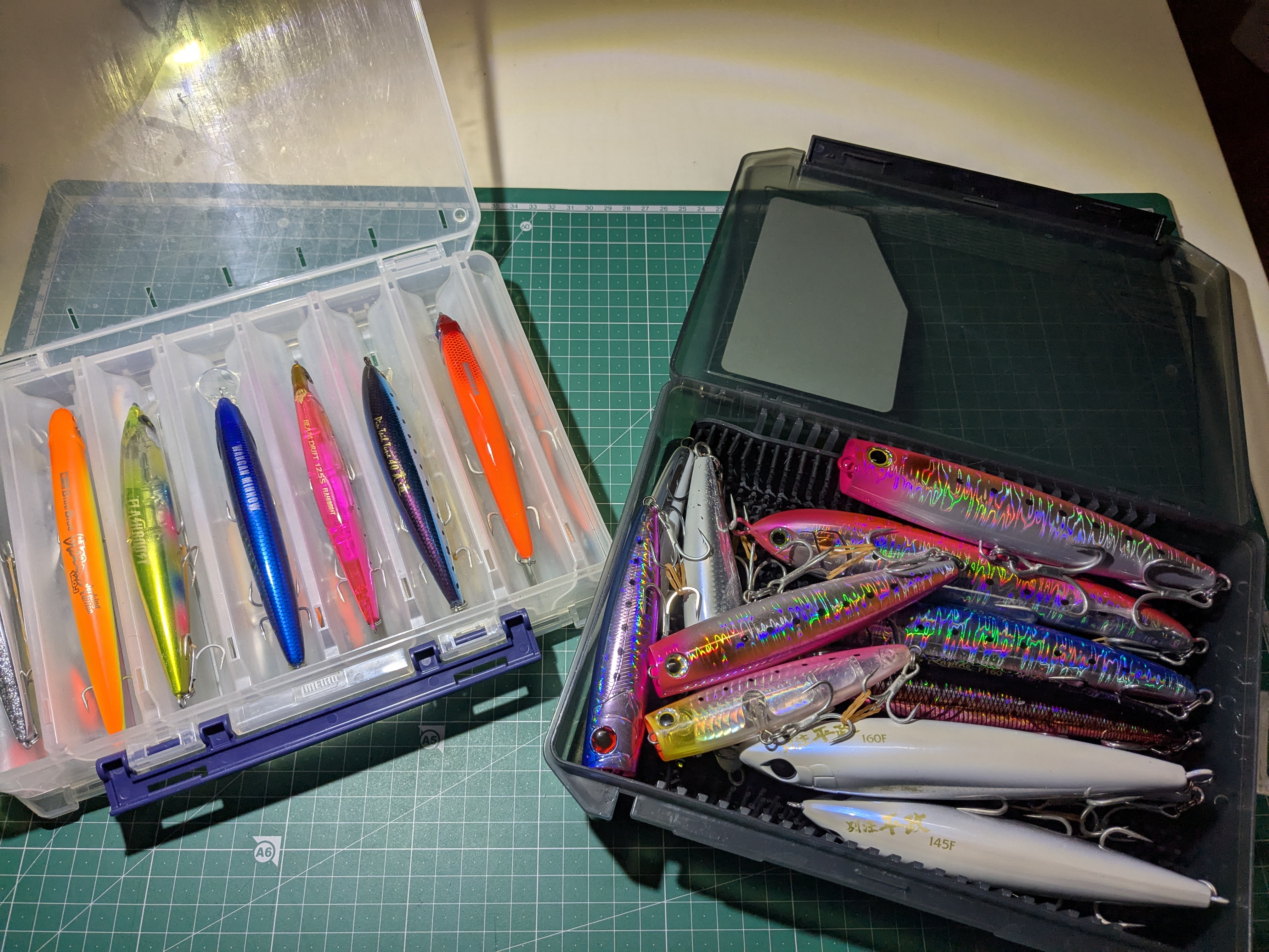 2025年1月11日　浜名湖沖ブリトップ　ルアー一式