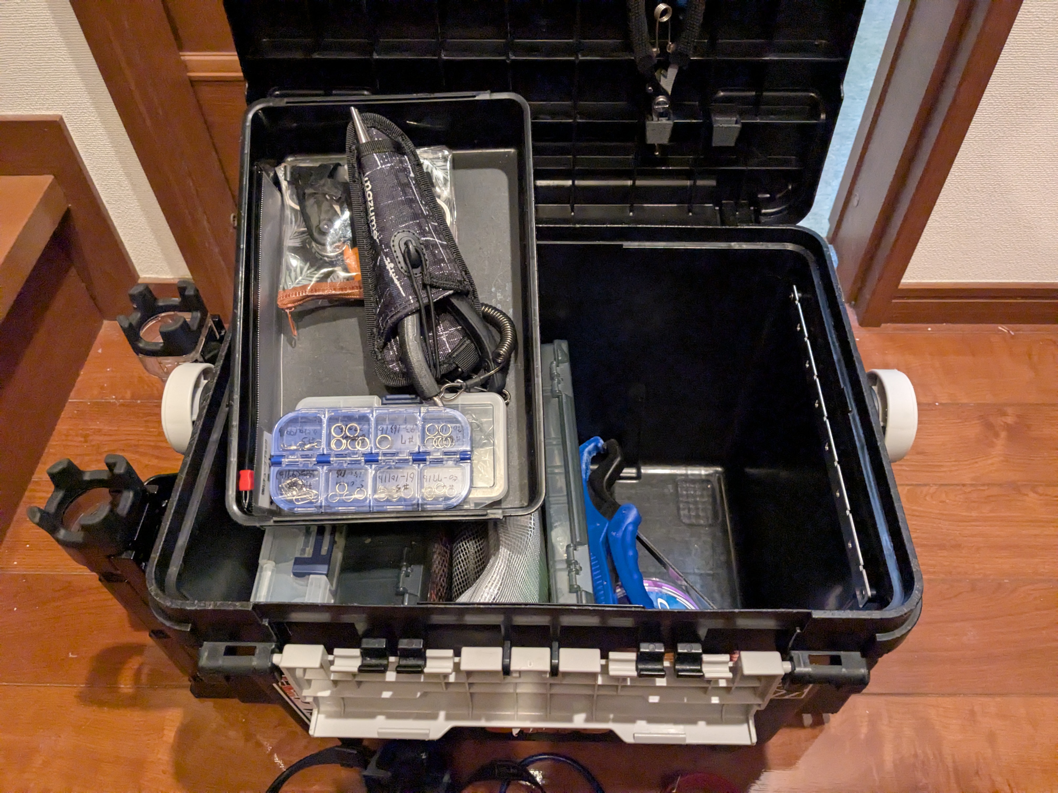 2025年1月11日　浜名湖沖ブリトップ　荷造り後