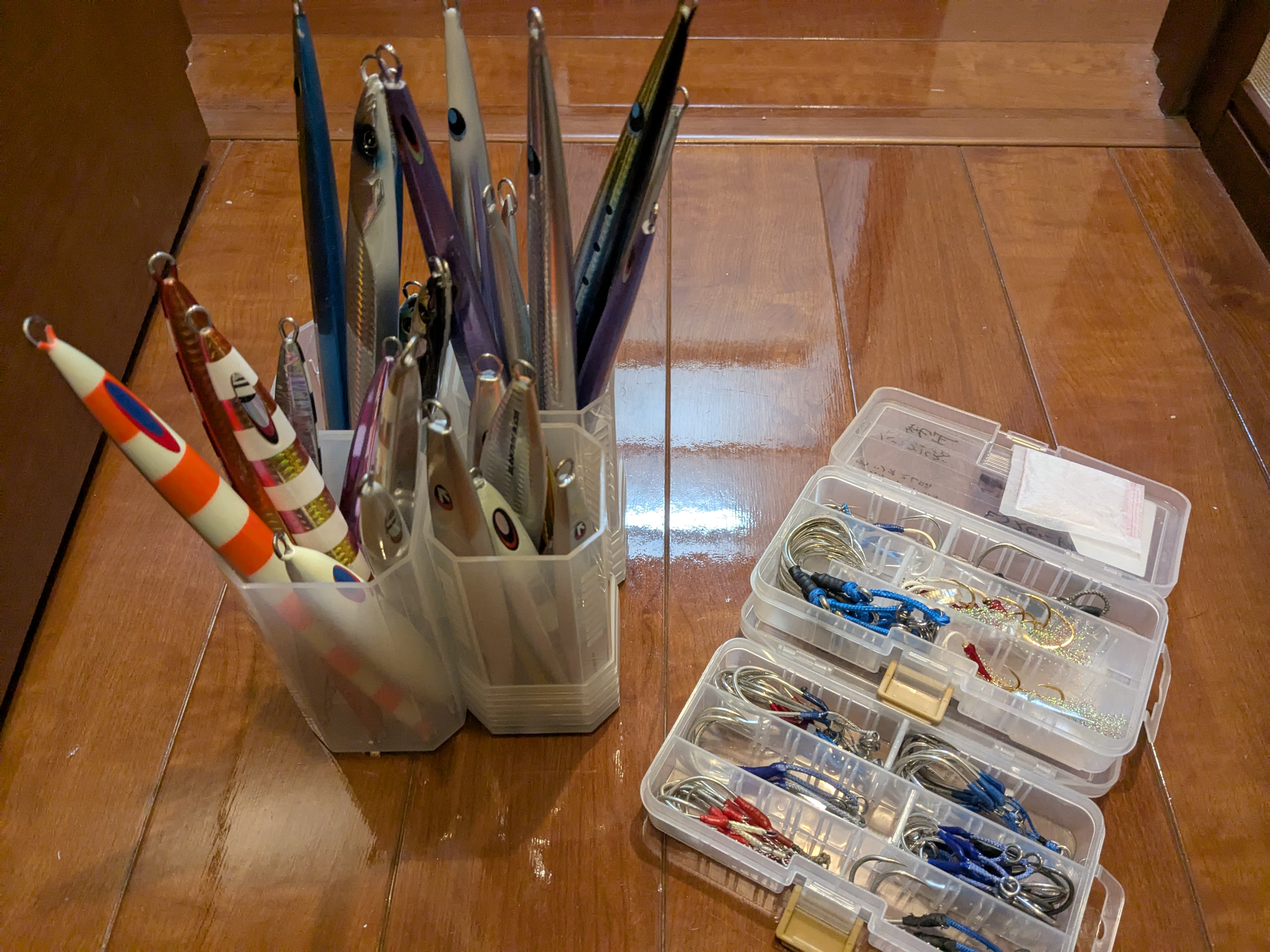 2025年1月11日　浜名湖沖ブリトップ　ジグ一式