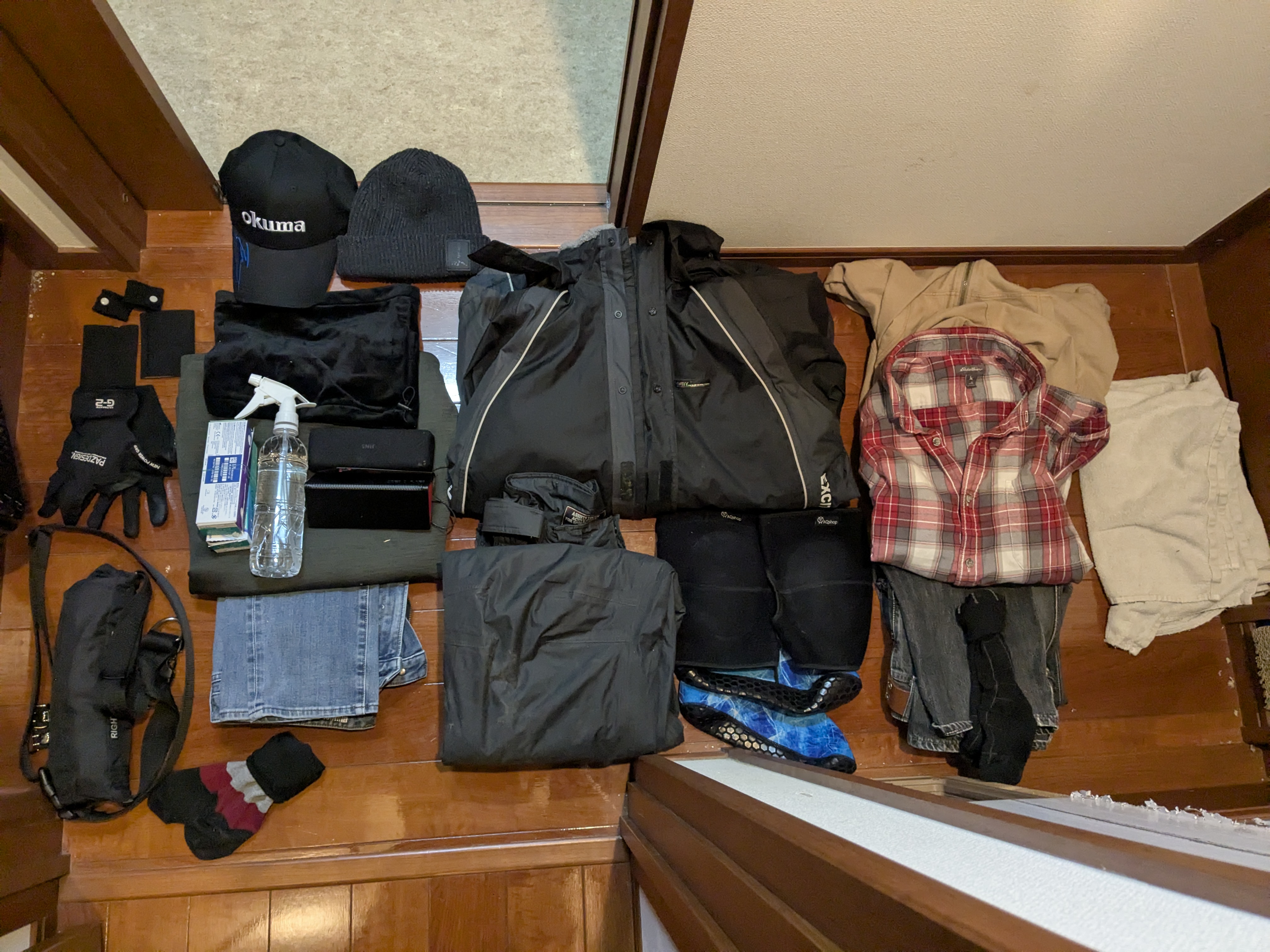 2025年1月11日　浜名湖沖ブリトップ　服装