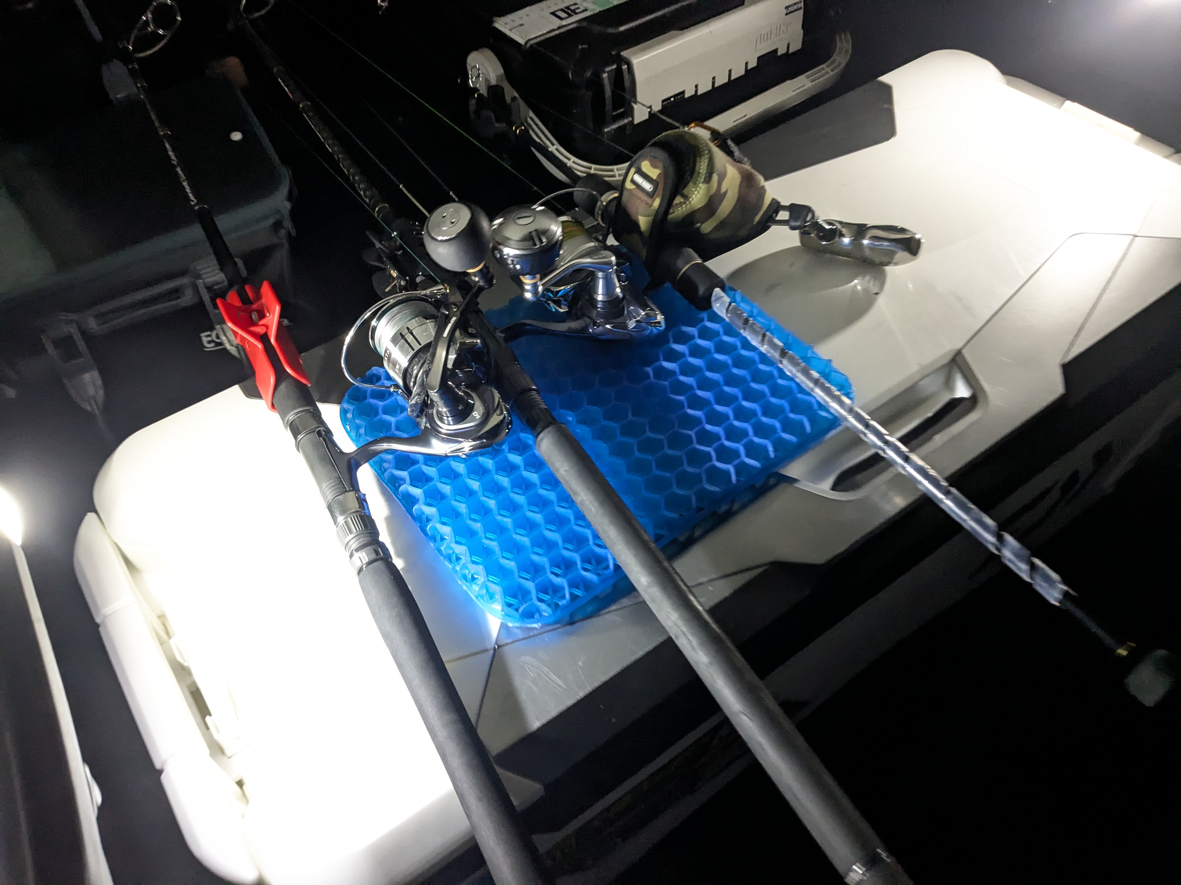 2025年1月11日　浜名湖沖ブリトップ　ロッド収納方法