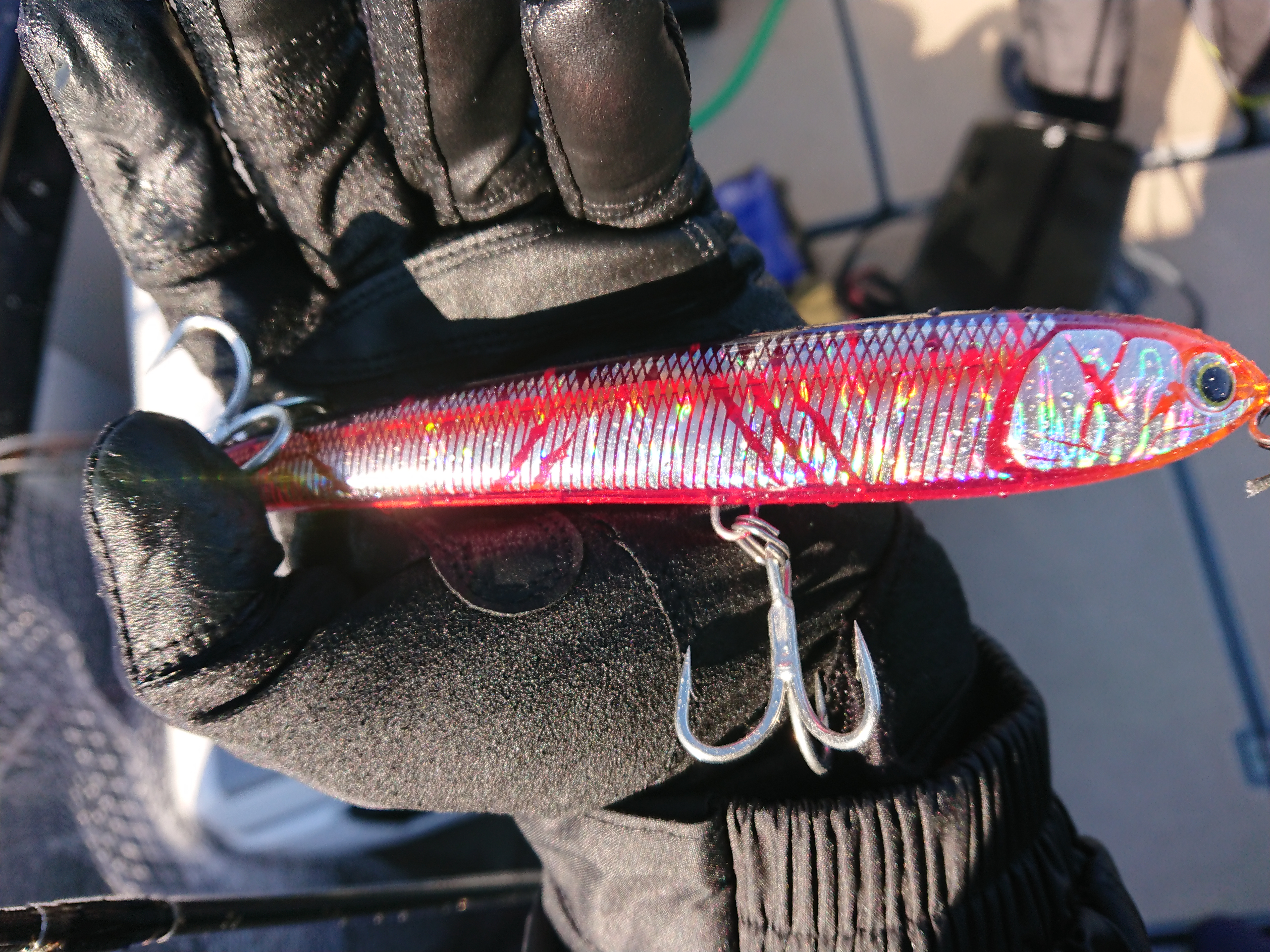 2025年1月11日 浜名湖沖ブリトップ ルアーロスト後の160