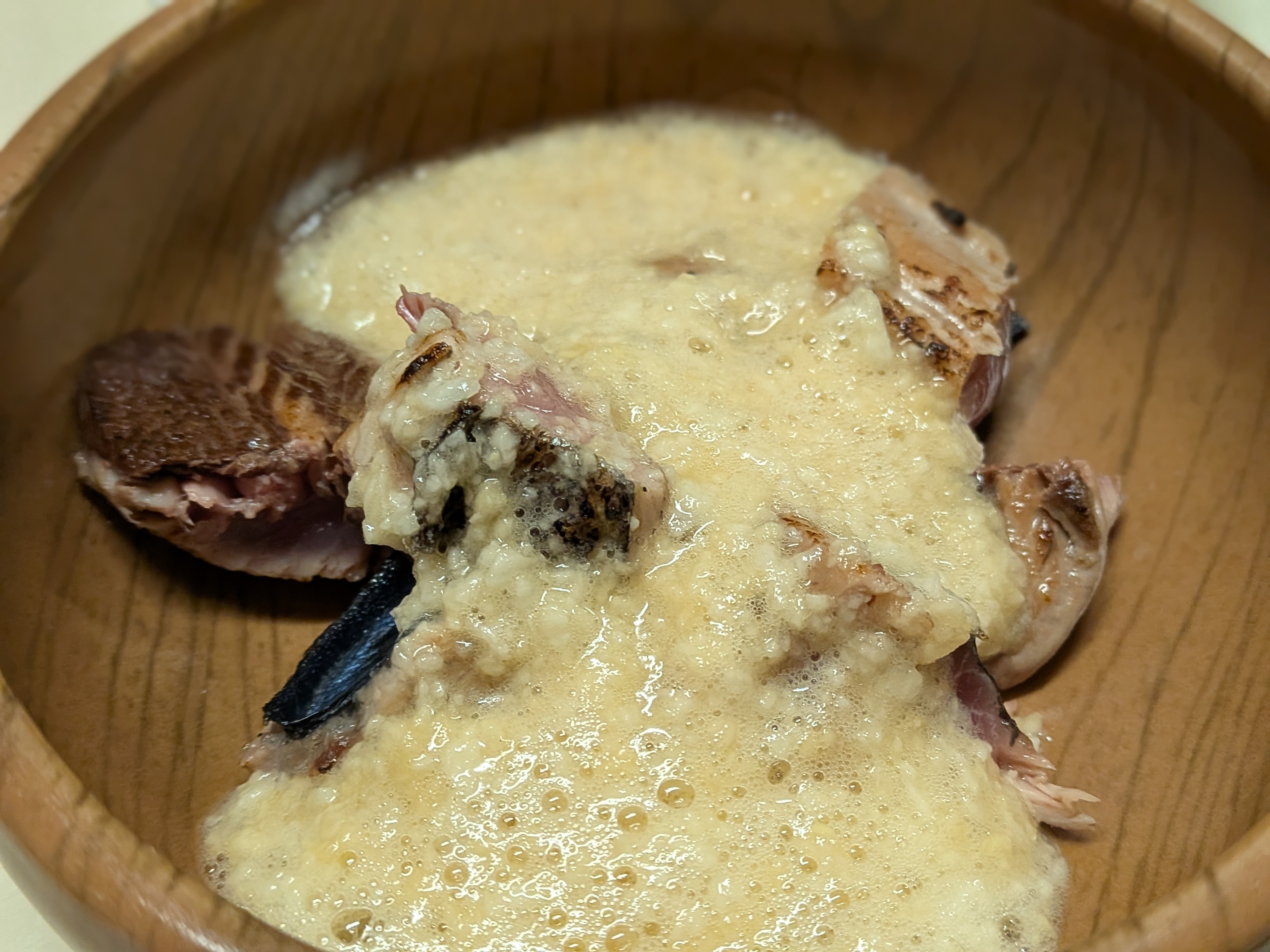 2025年10月18日　焼津タチウオ⇒シロアマダイ⇒カツオリレー　カツオの山かけ