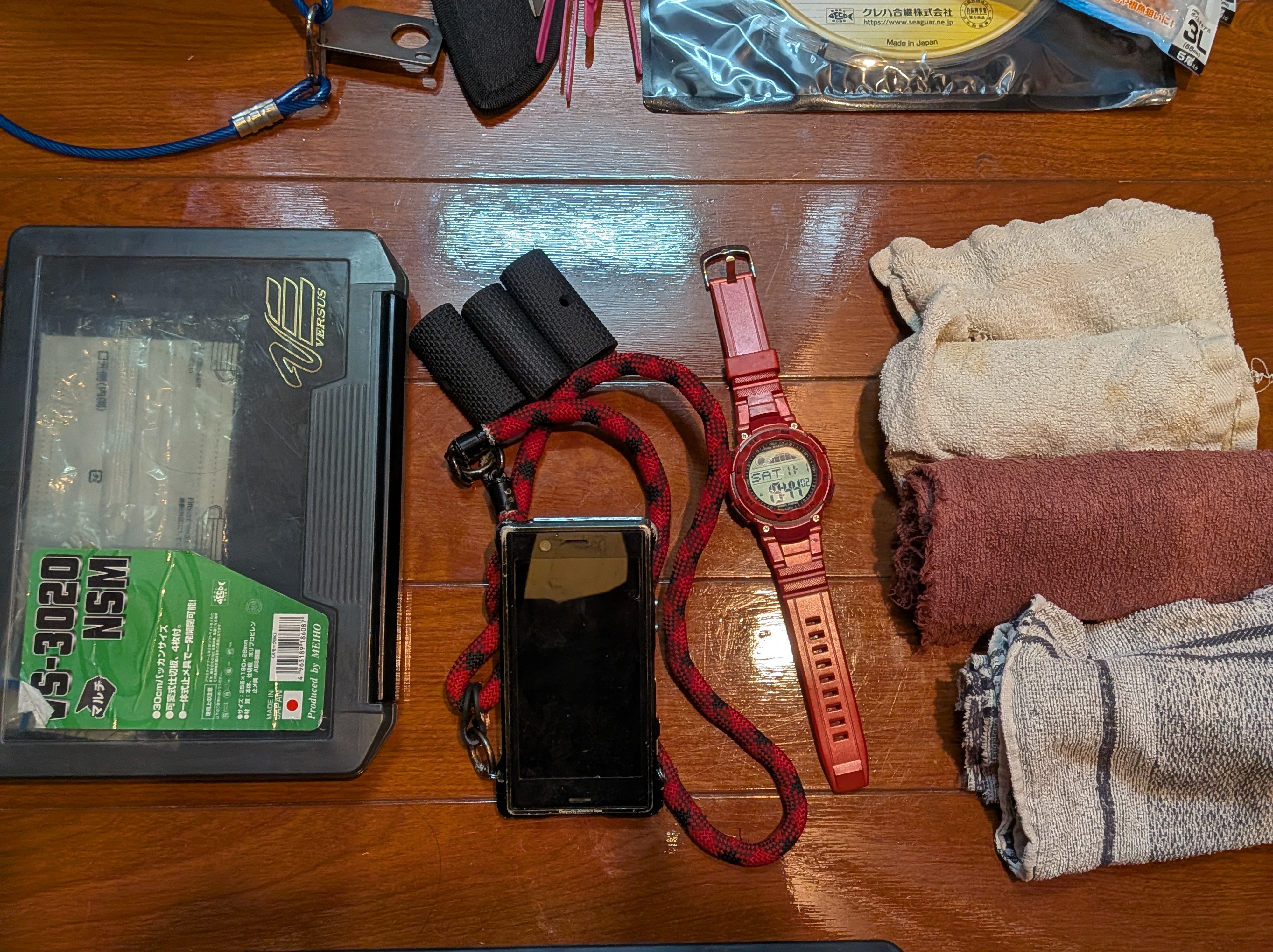 2025年11月3日　平塚沖　コマセキハダ
身の回り一式