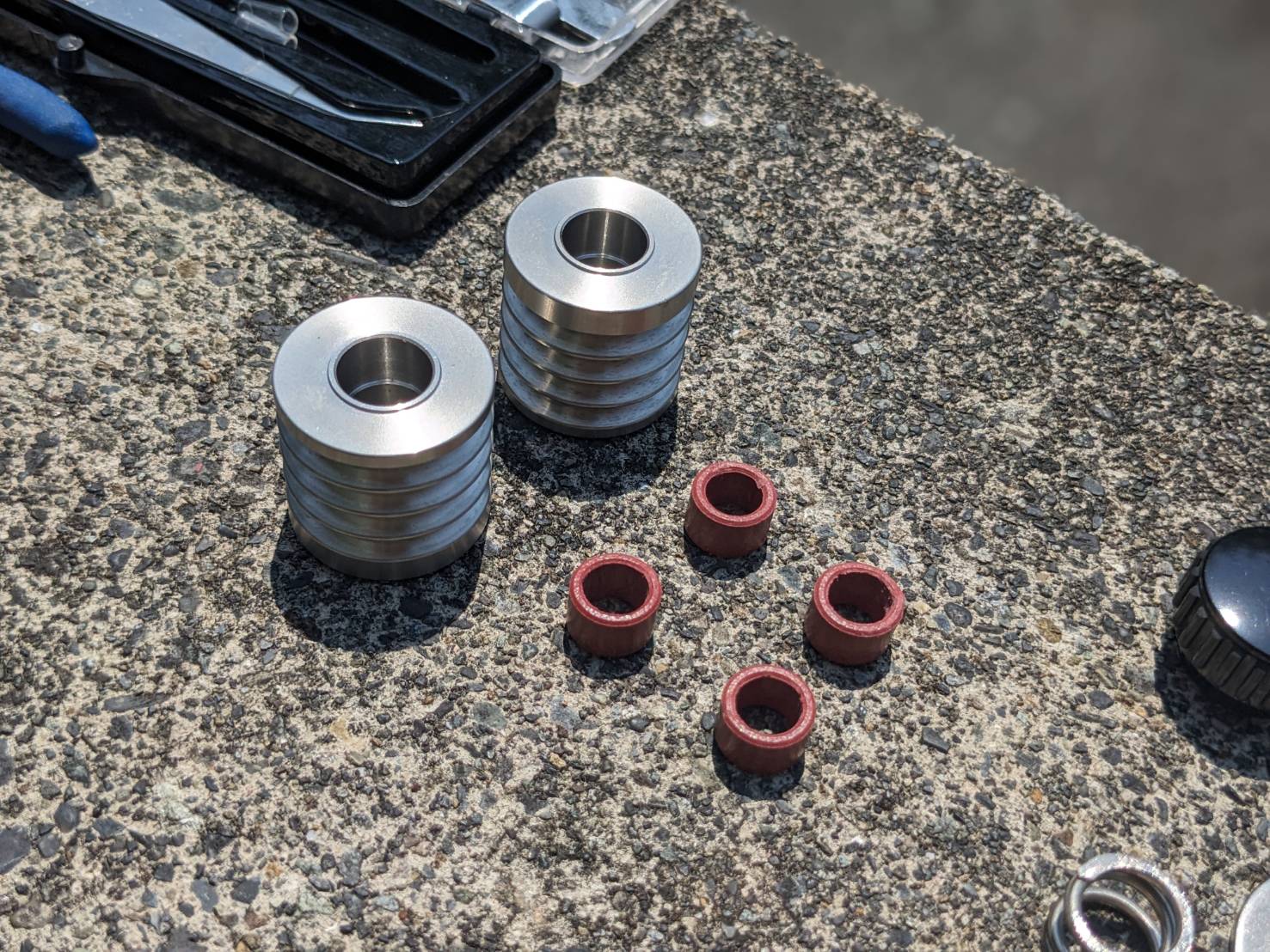 23年12月17日　純正カラーを全て抜き取った状態