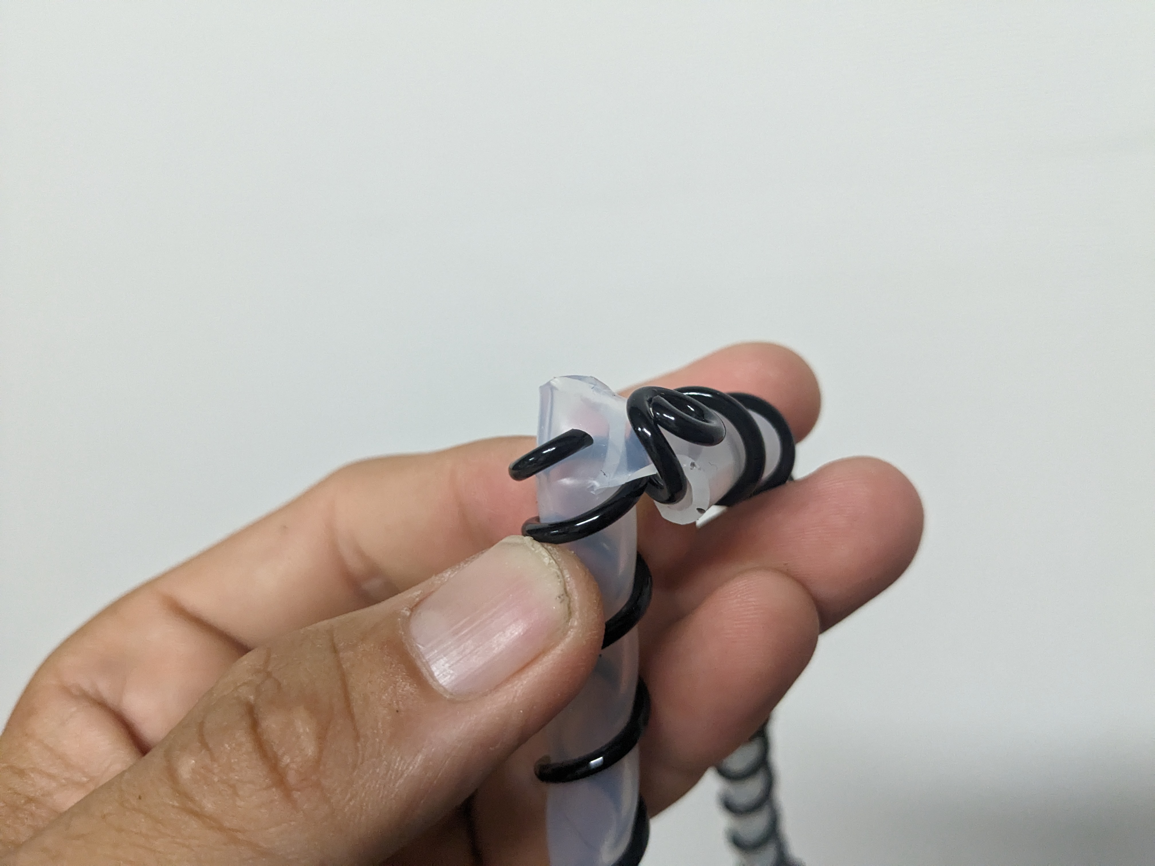 2024年7月5日　切った場所が千切れないように注意