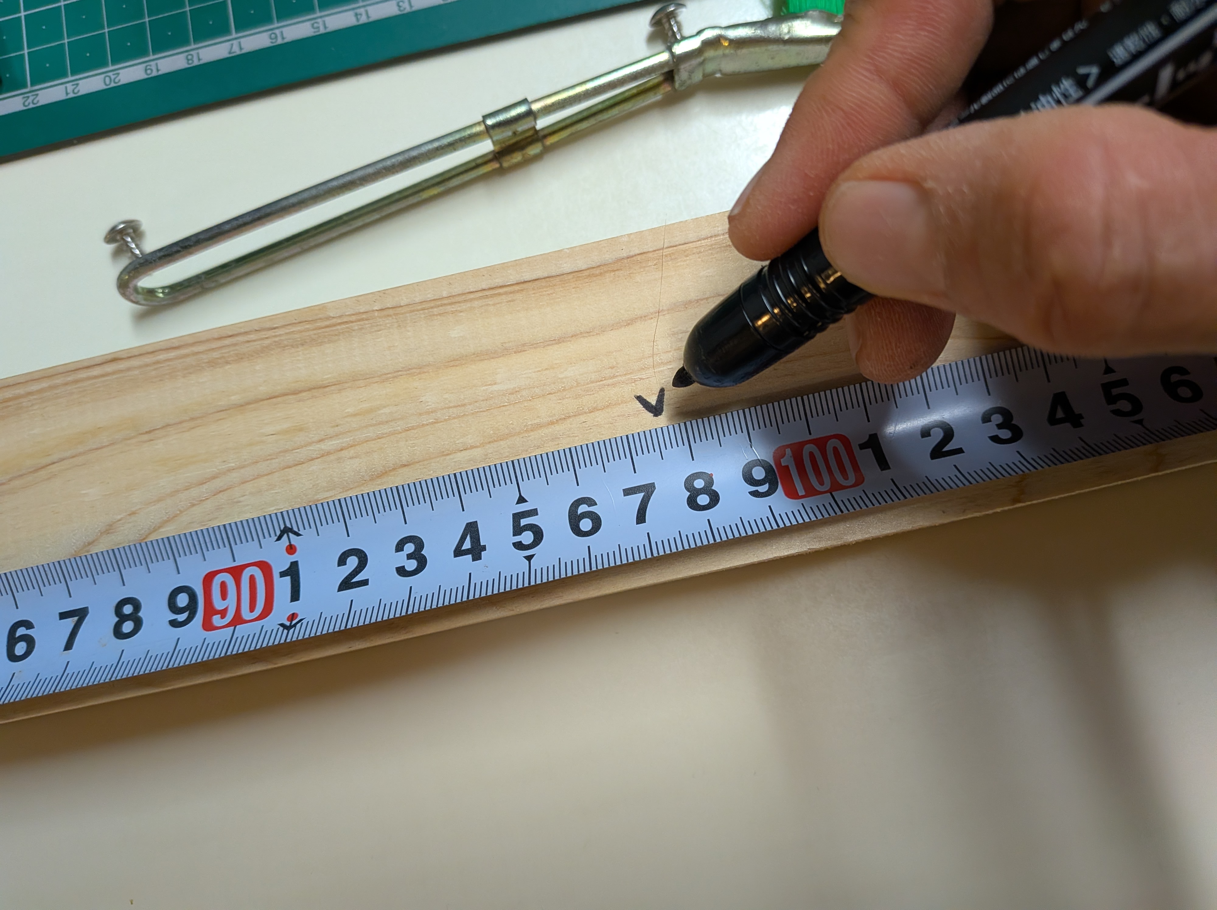 26年1月21日　ケガキ