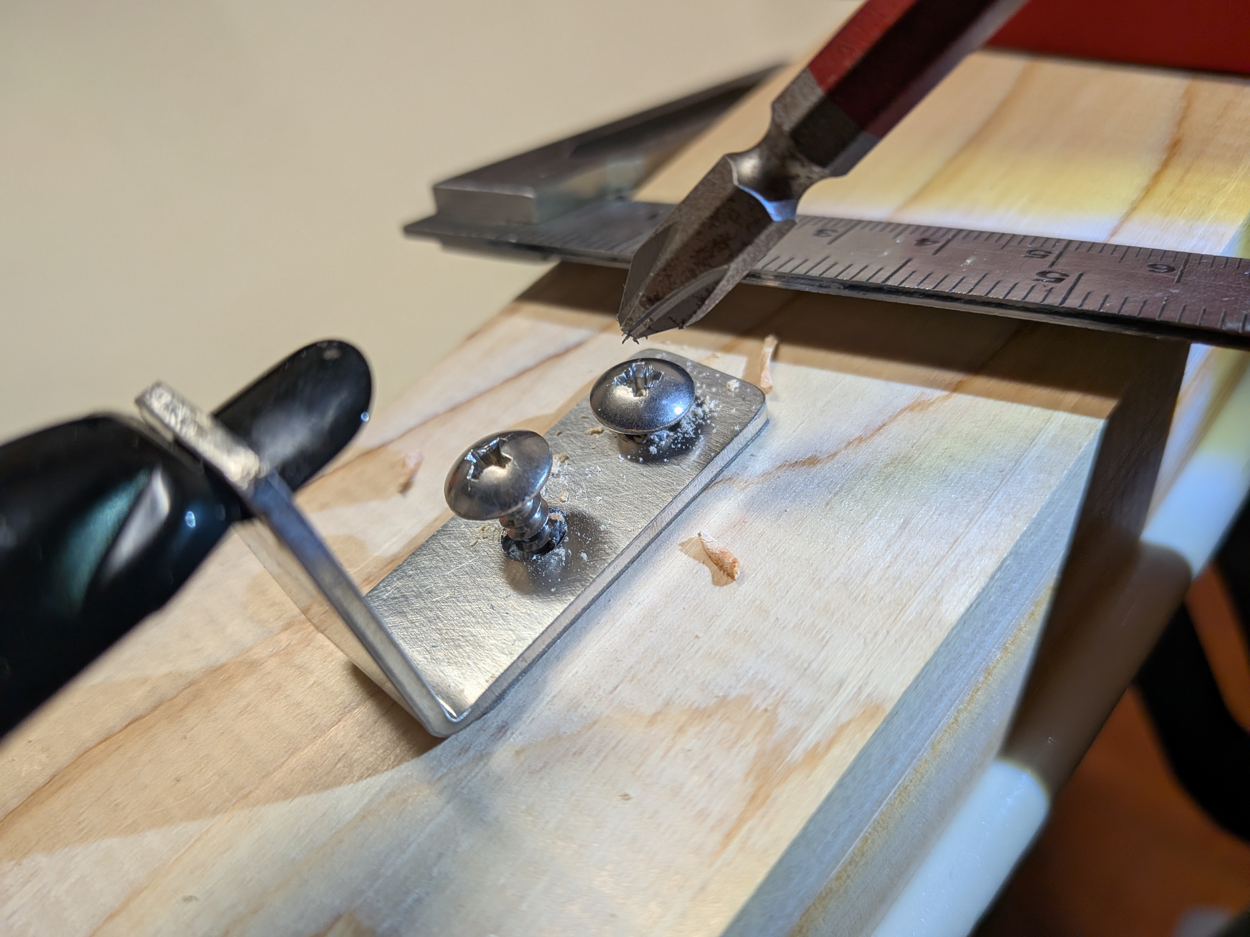 26年1月21日　トラスタッピングの締め込み