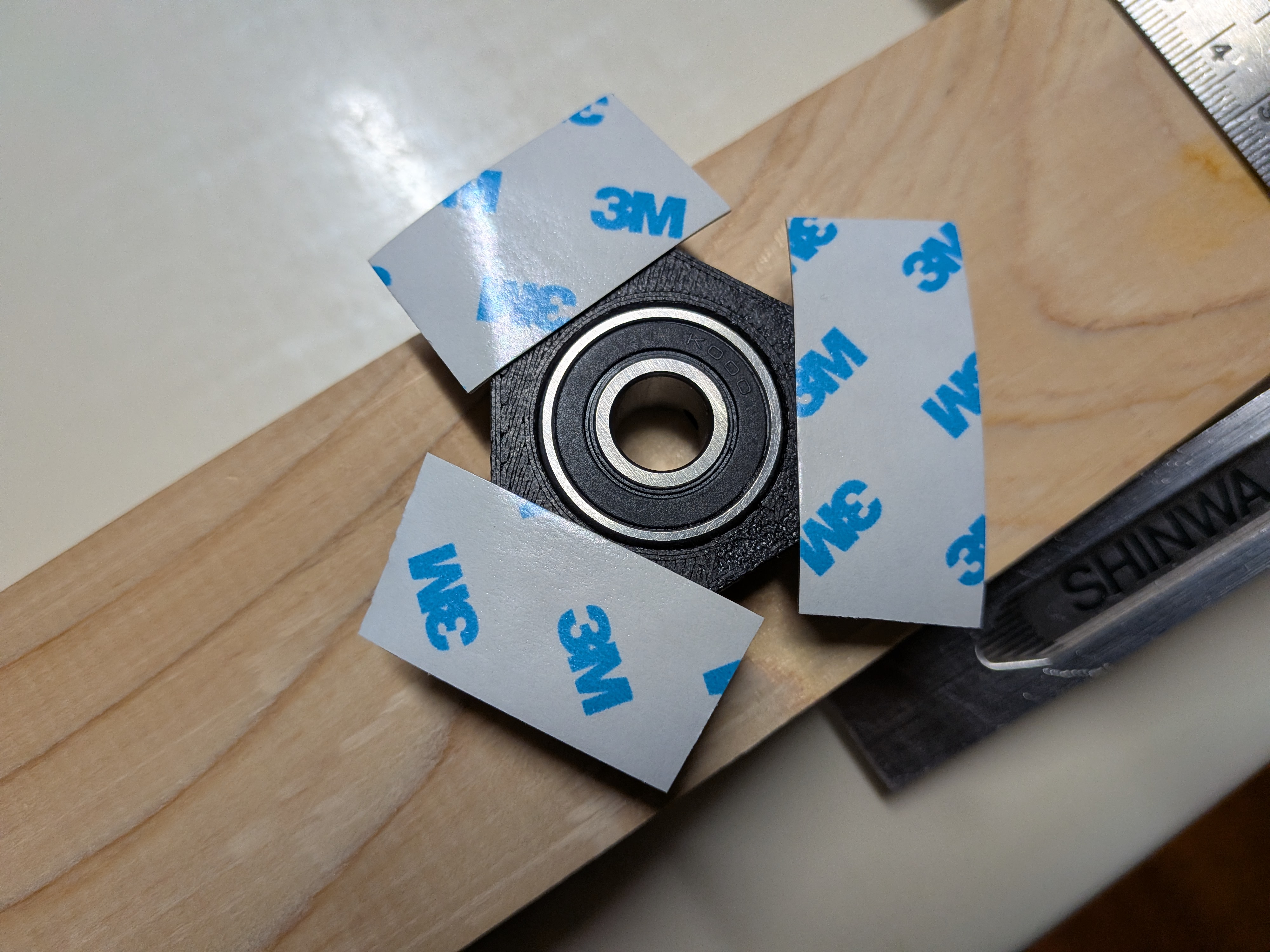 26年1月21日　スピニングユニットの仮固定