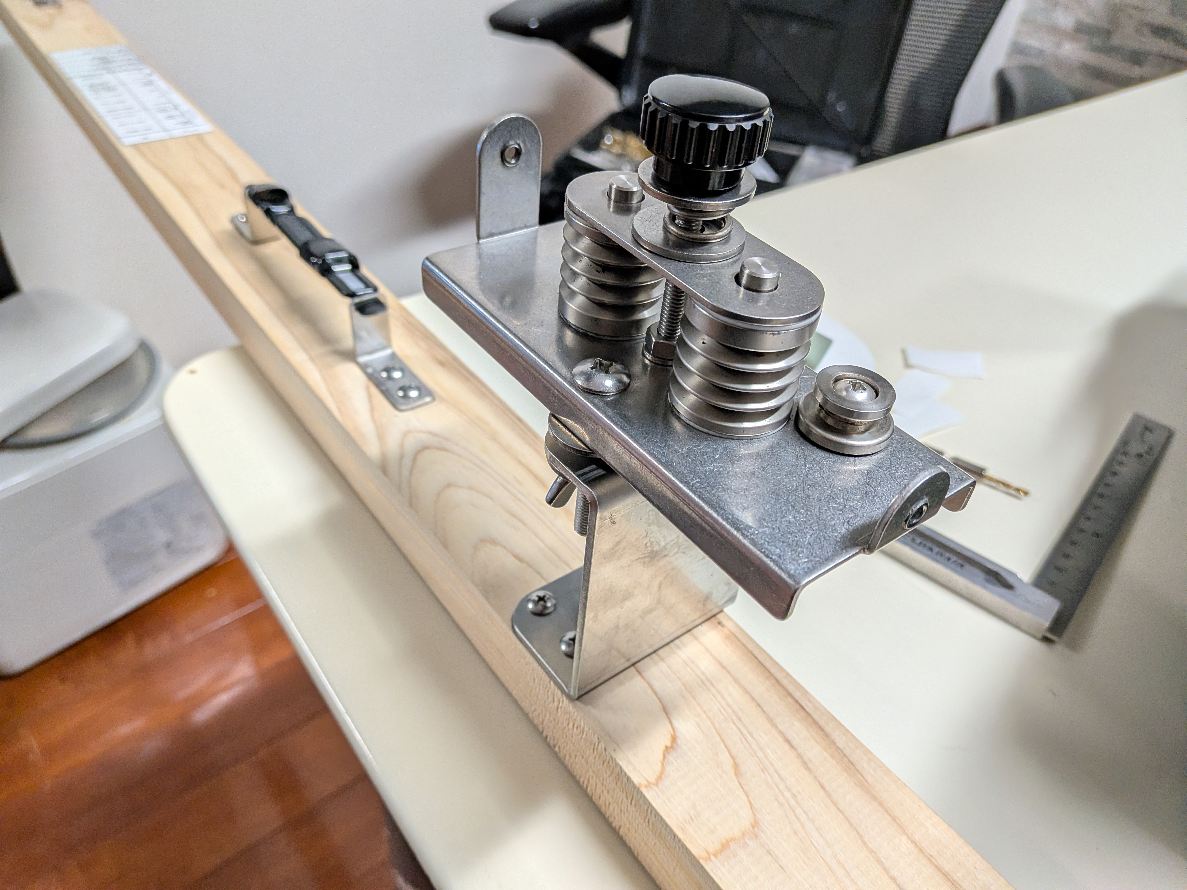 26年1月21日　ミヤテンションアジャスターの設置状態