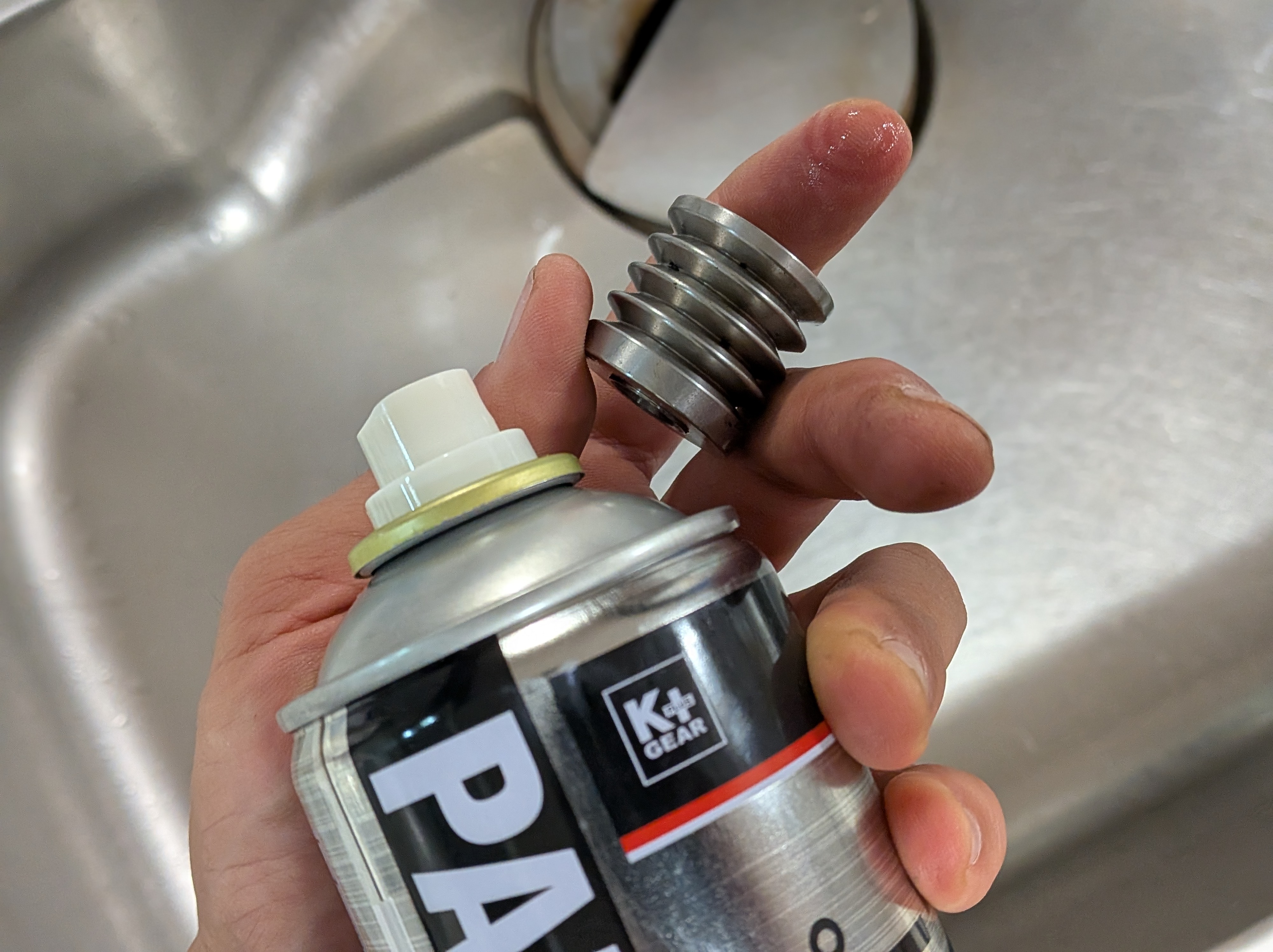 26年1月27日 錆取り剤洗浄