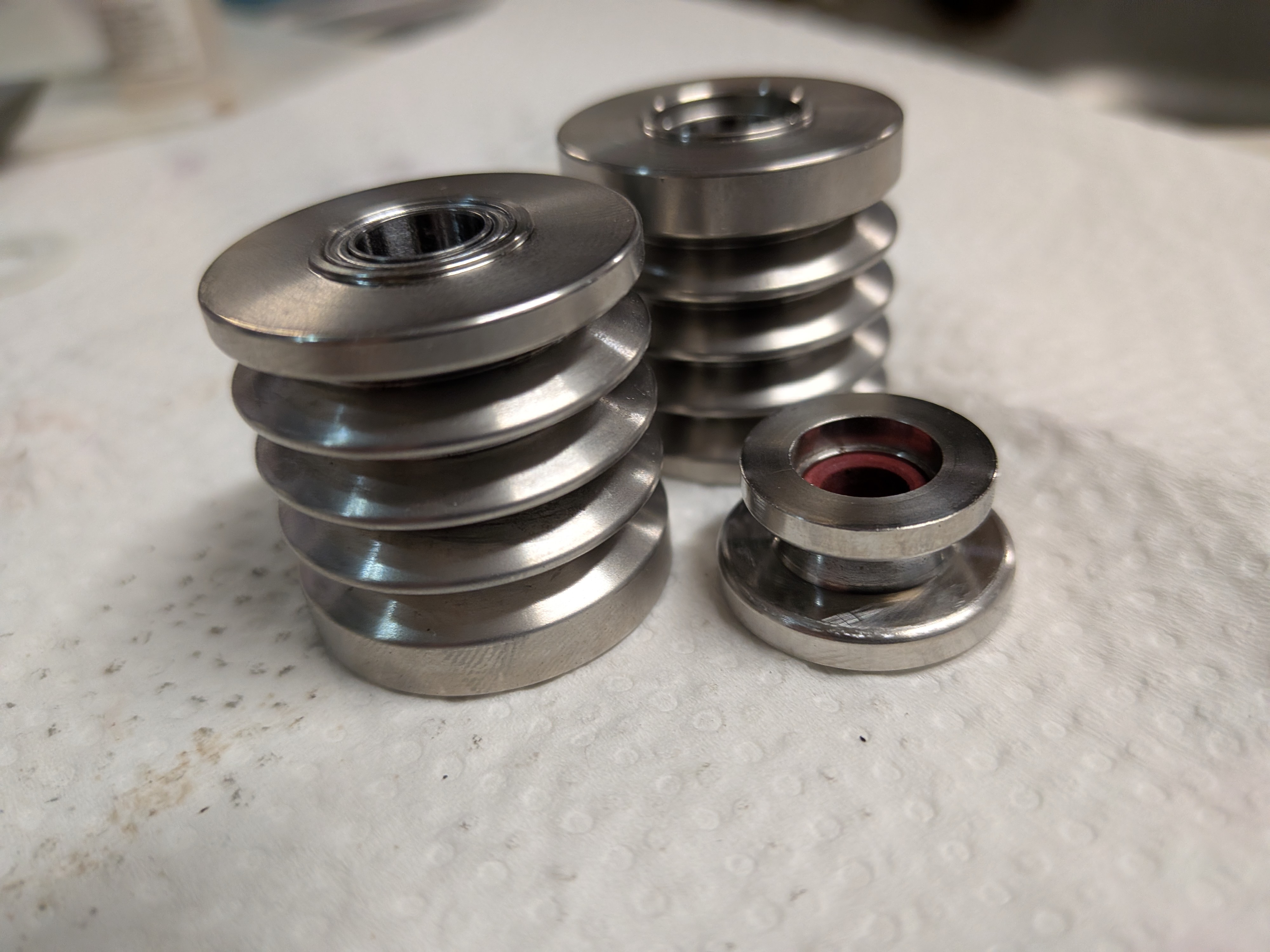 26年1月27日 テンションアジャスターのローラー錆取り後