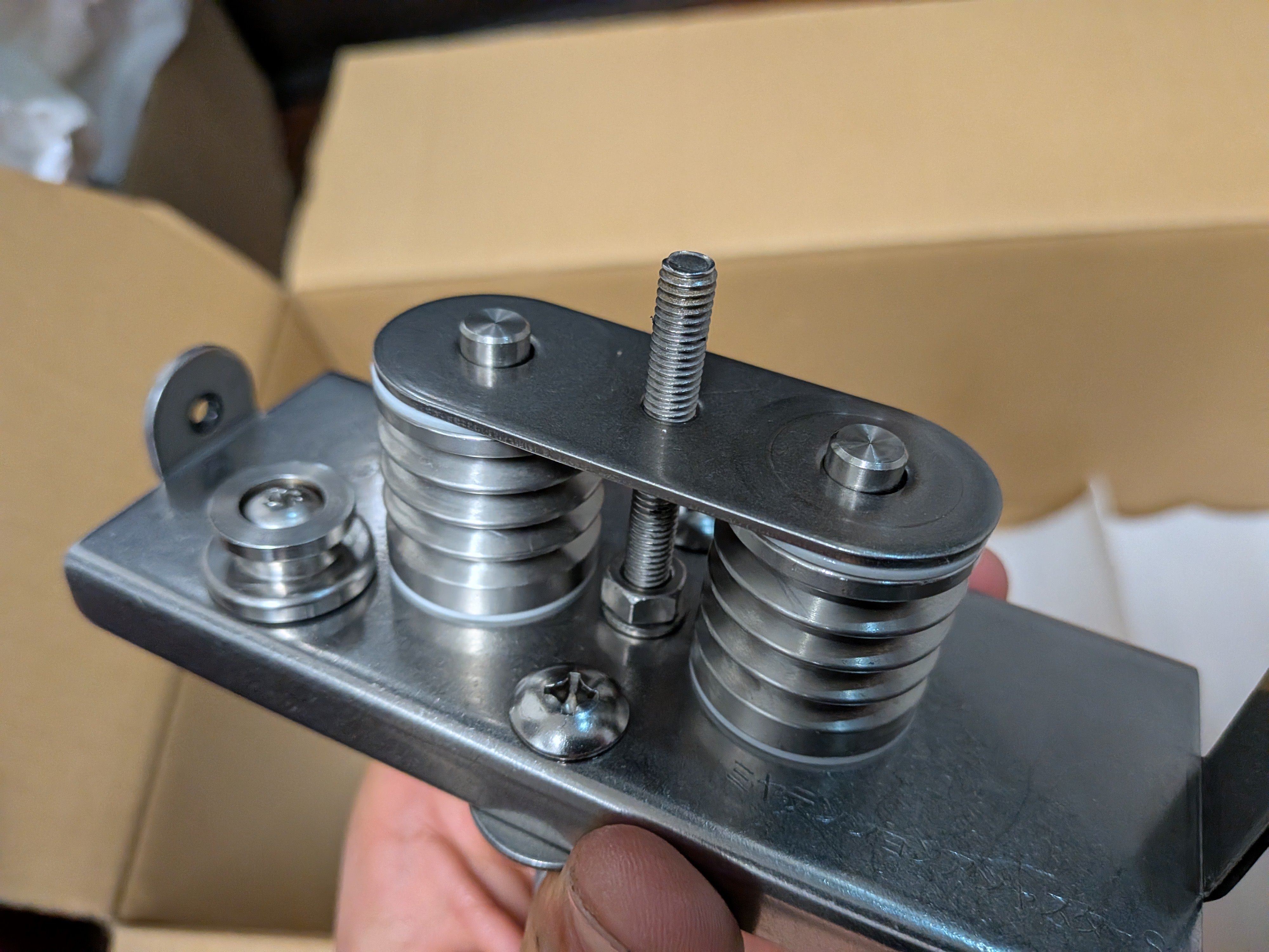 26年1月27日 ベースプレート取付