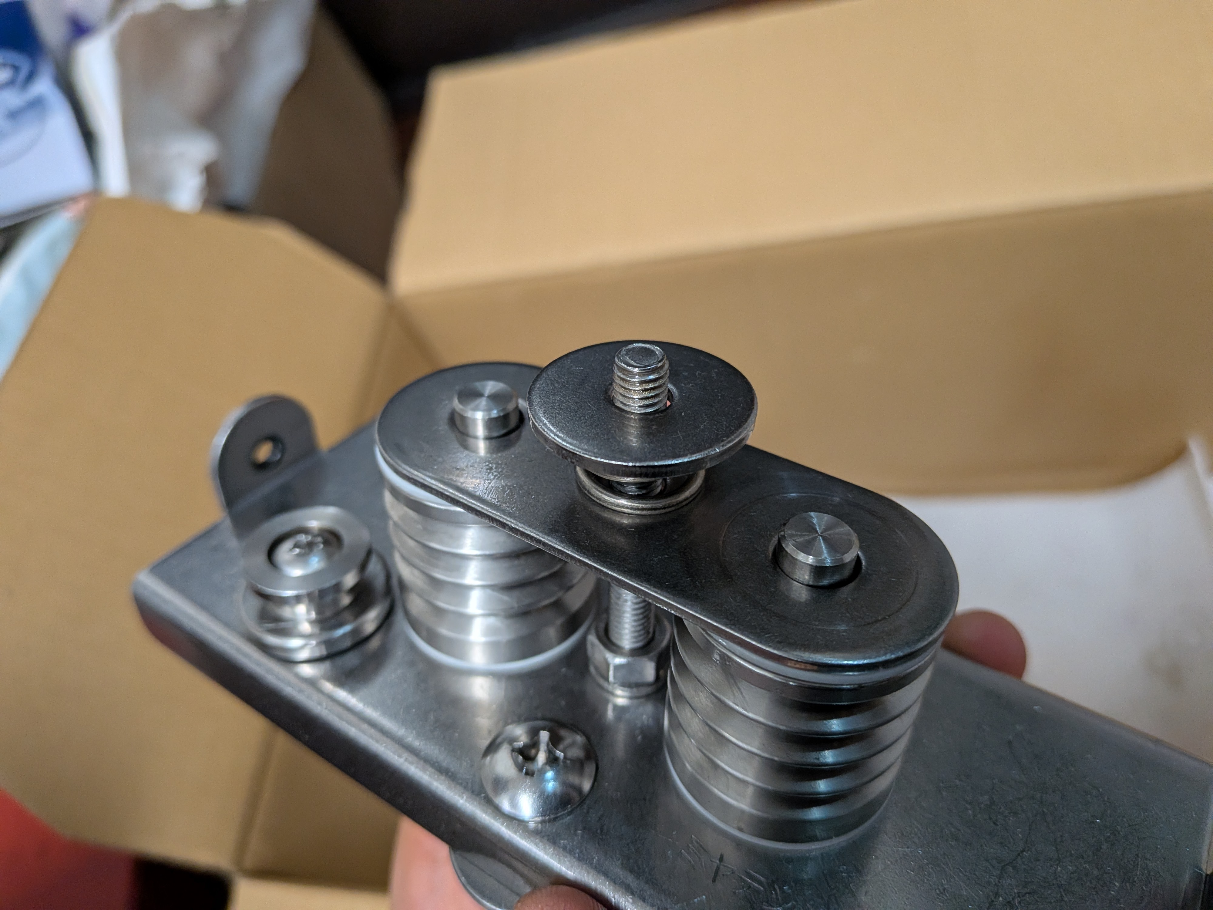 26年1月27日 ワッシャー取付