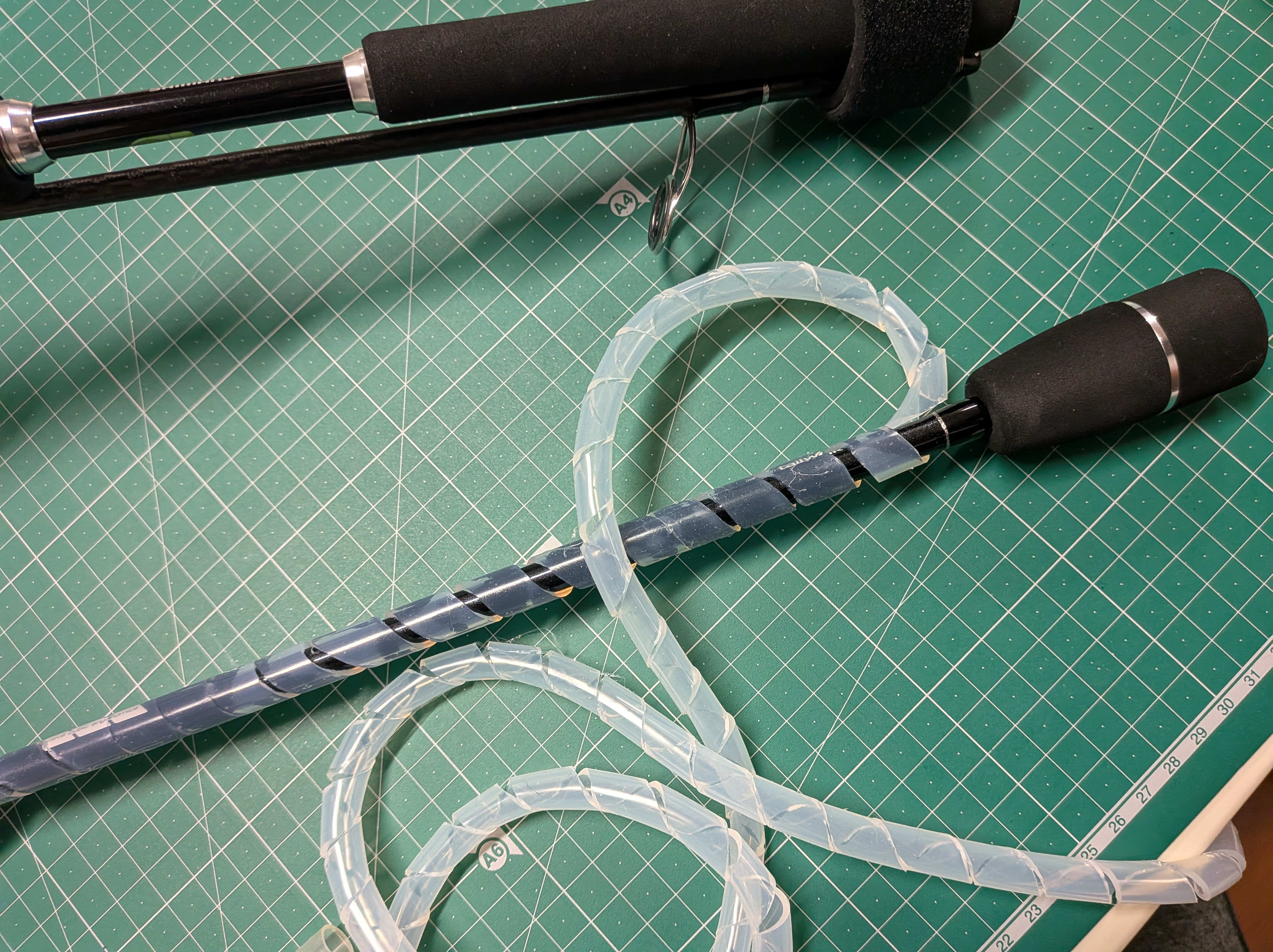 2026年1月3日　自作ロッドプロテクターの取付