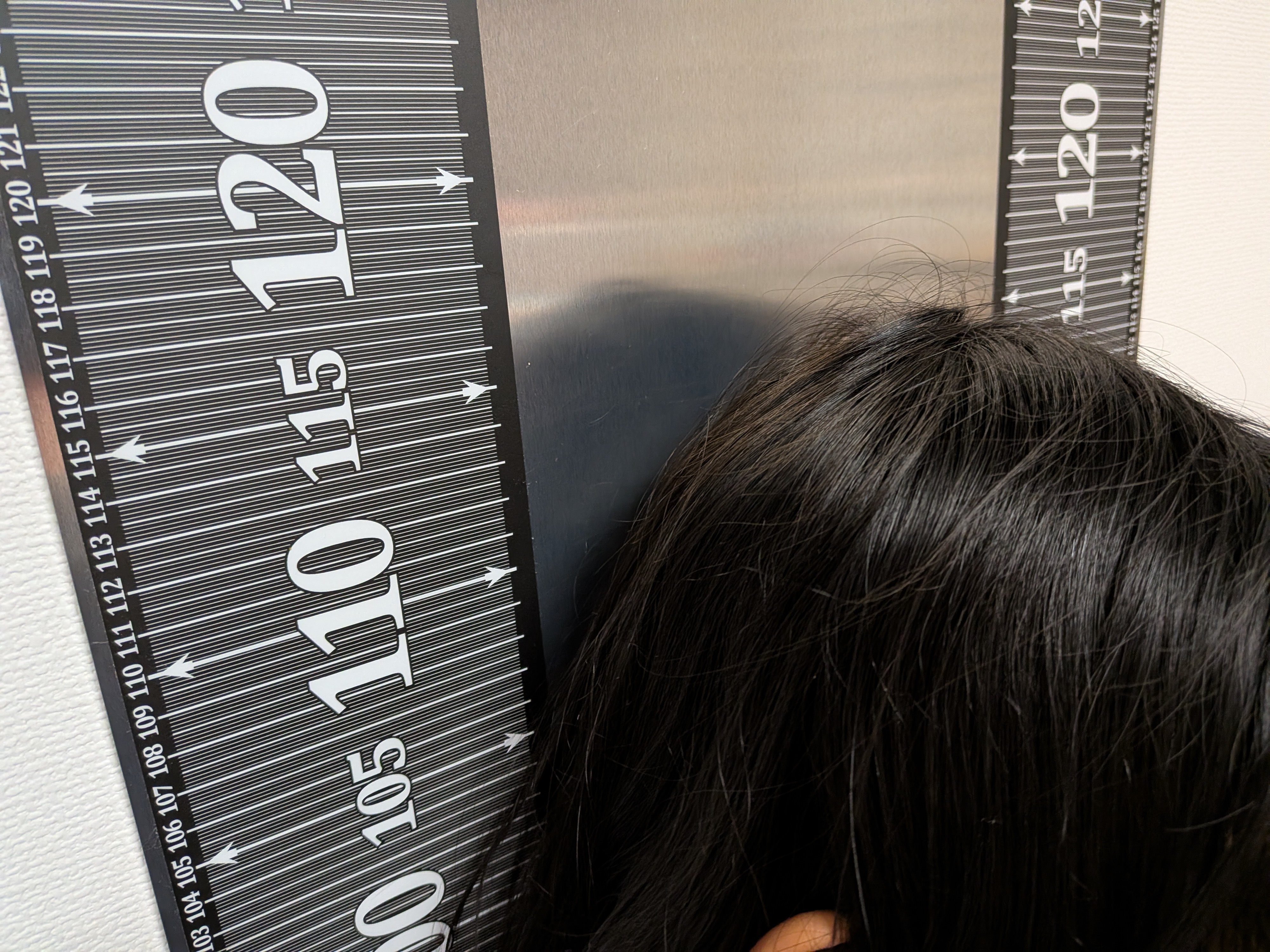 26年2月6日　子供の身長測定