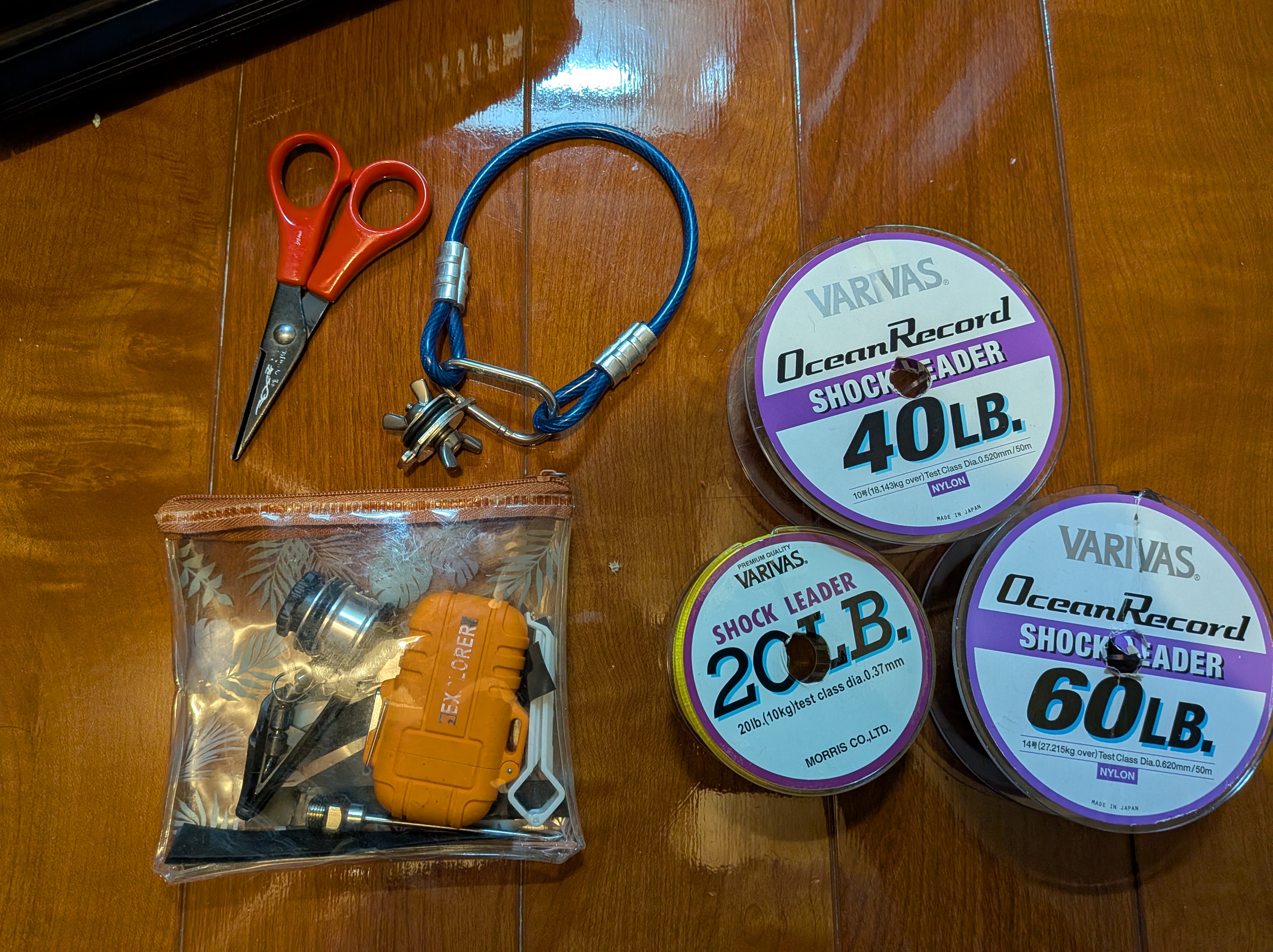 2026年2月15日 サワラキャスティング・タイラバのリーダー