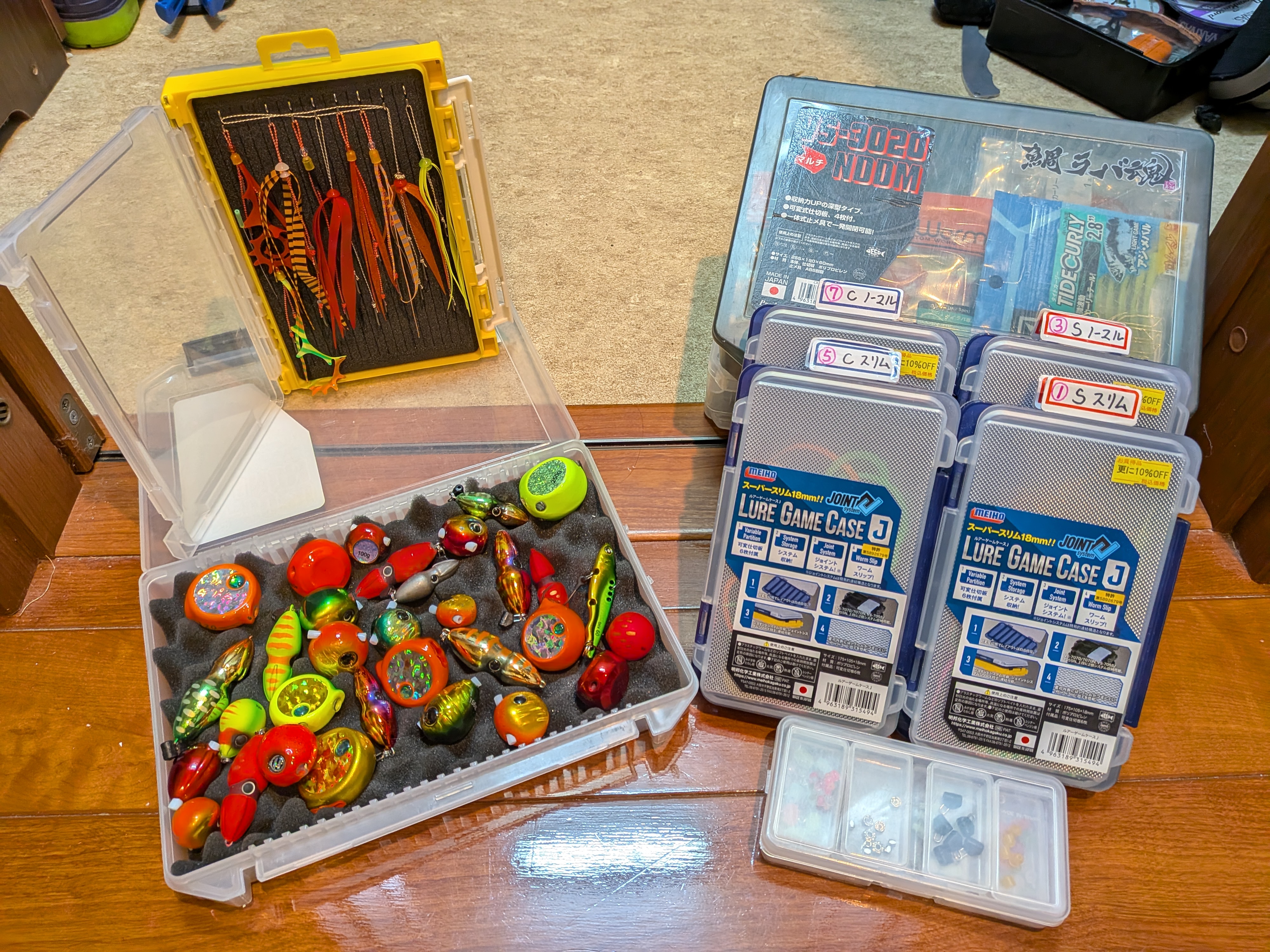 2026年2月15日 サワラキャスティングのタイラバ準備