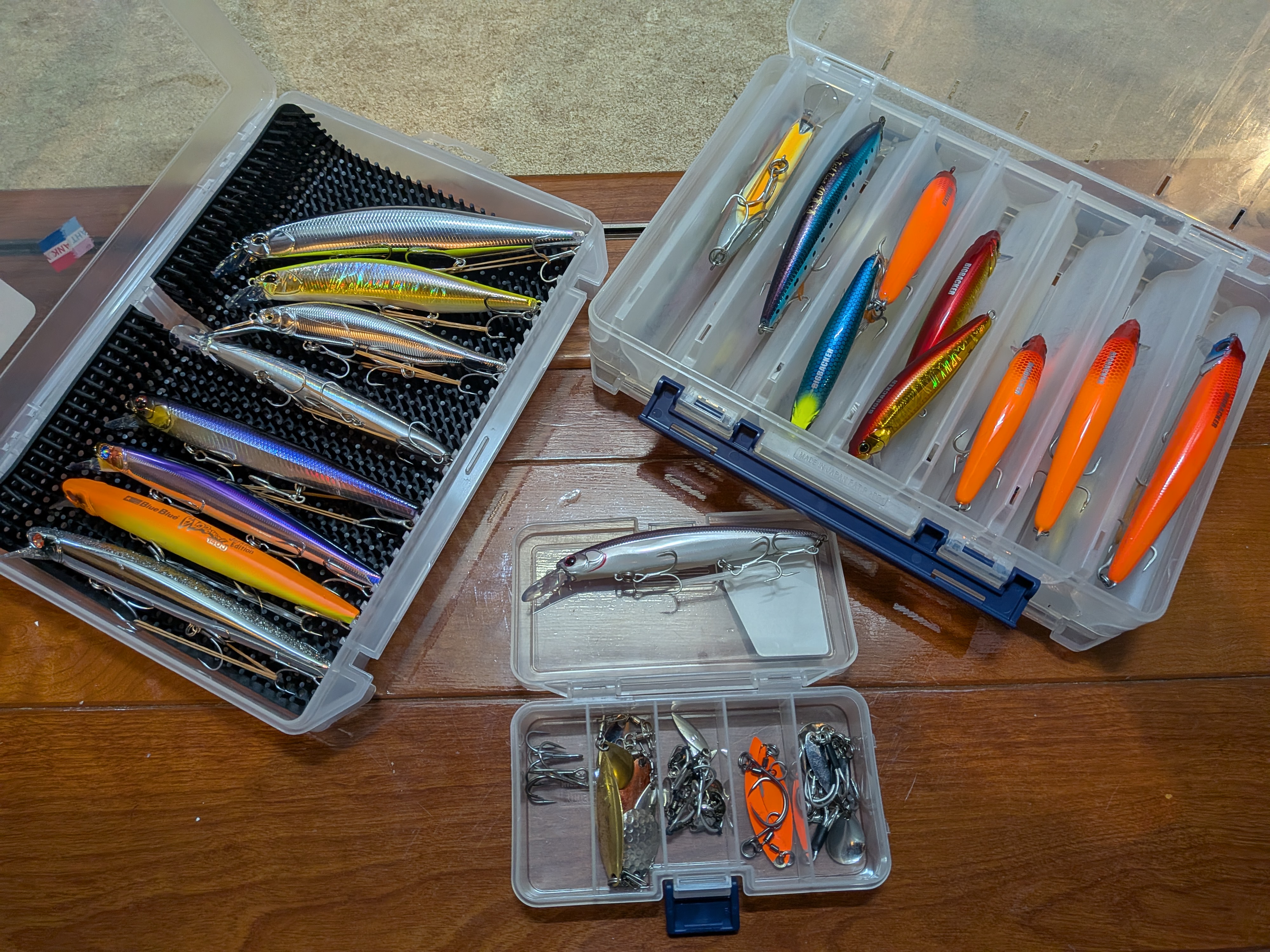 2026年2月15日 駿河湾サワラキャスティング準備 持って行くルアー