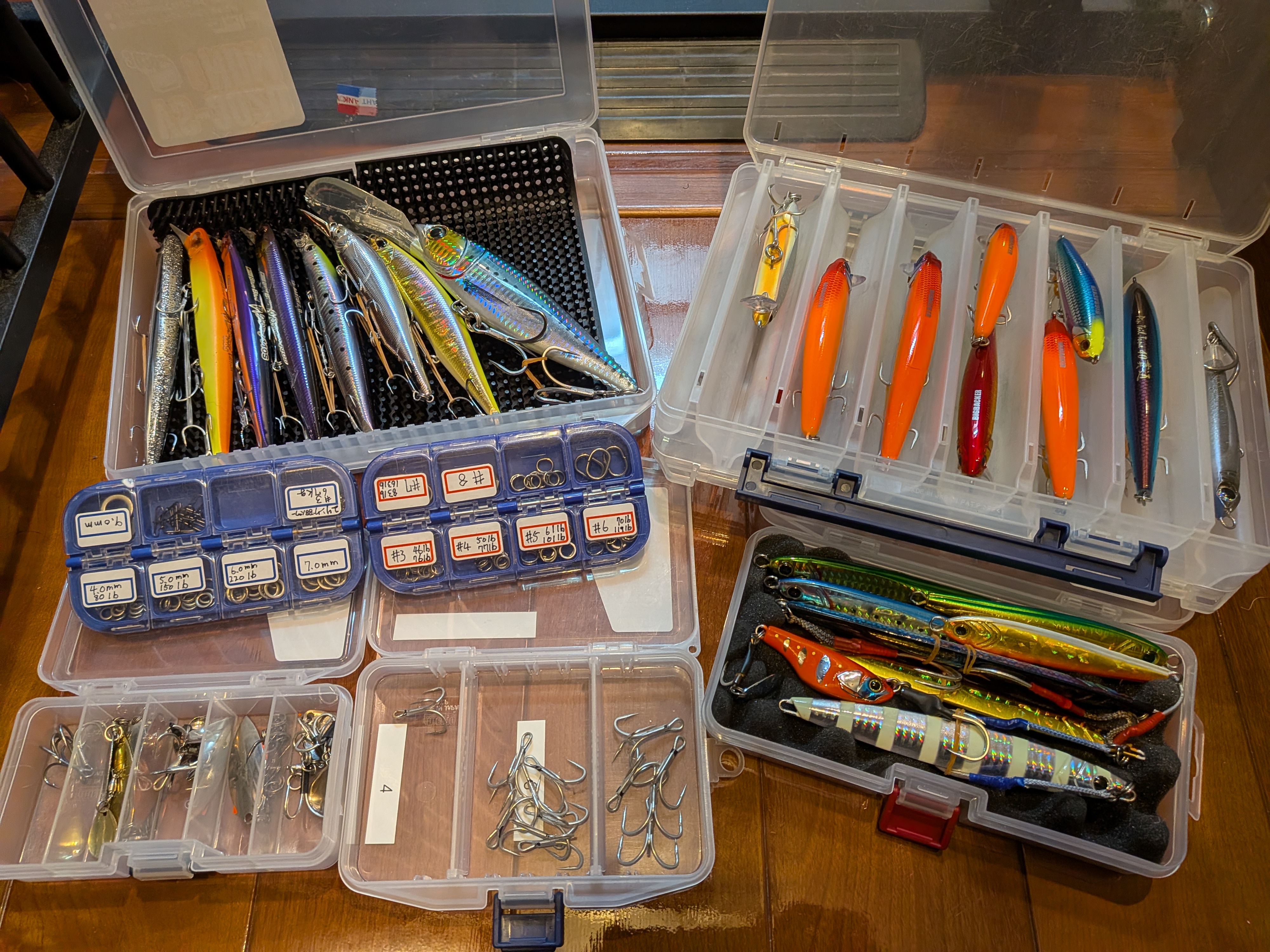2026年3月28日 駿河湾サワラのルアー一式