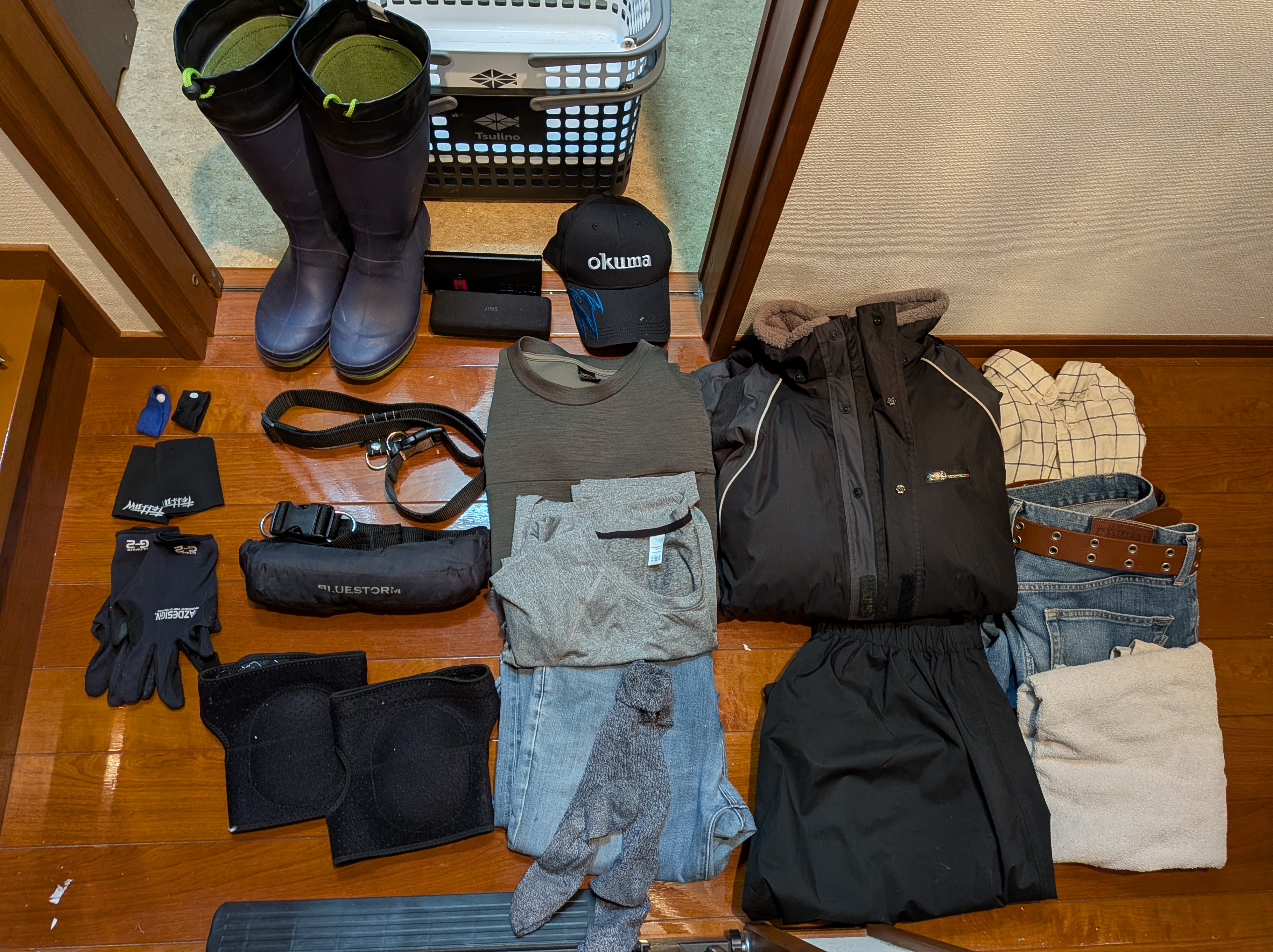 2026年3月28日 春先釣行の服装