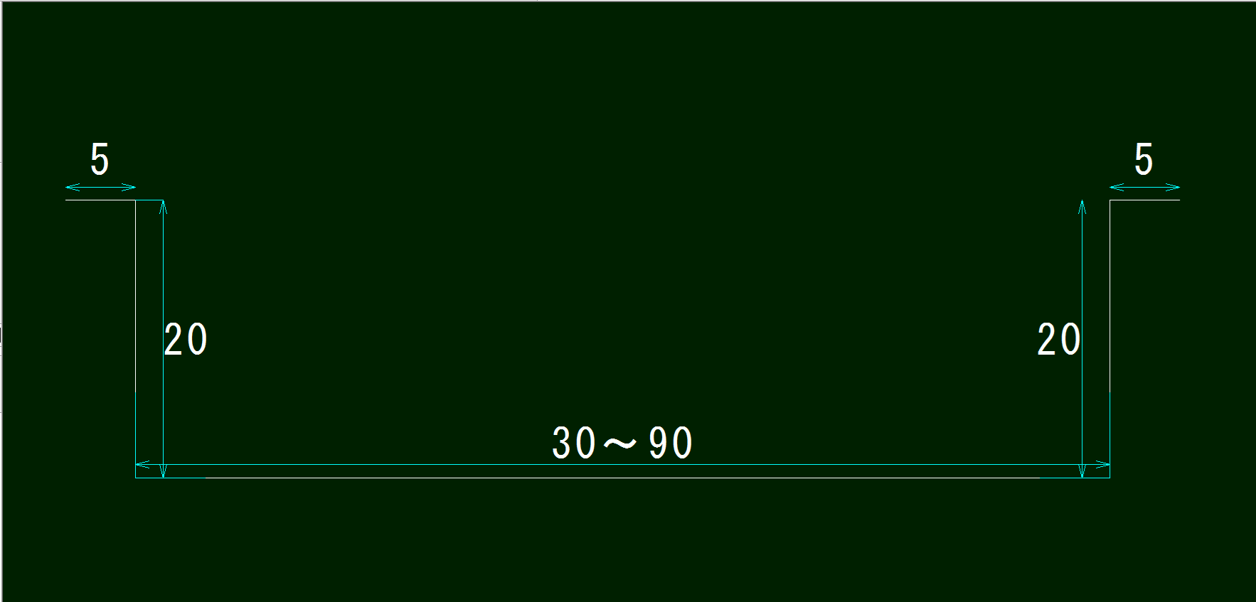 2026年3月18日　アシストフックホルダーのワイヤー設計図