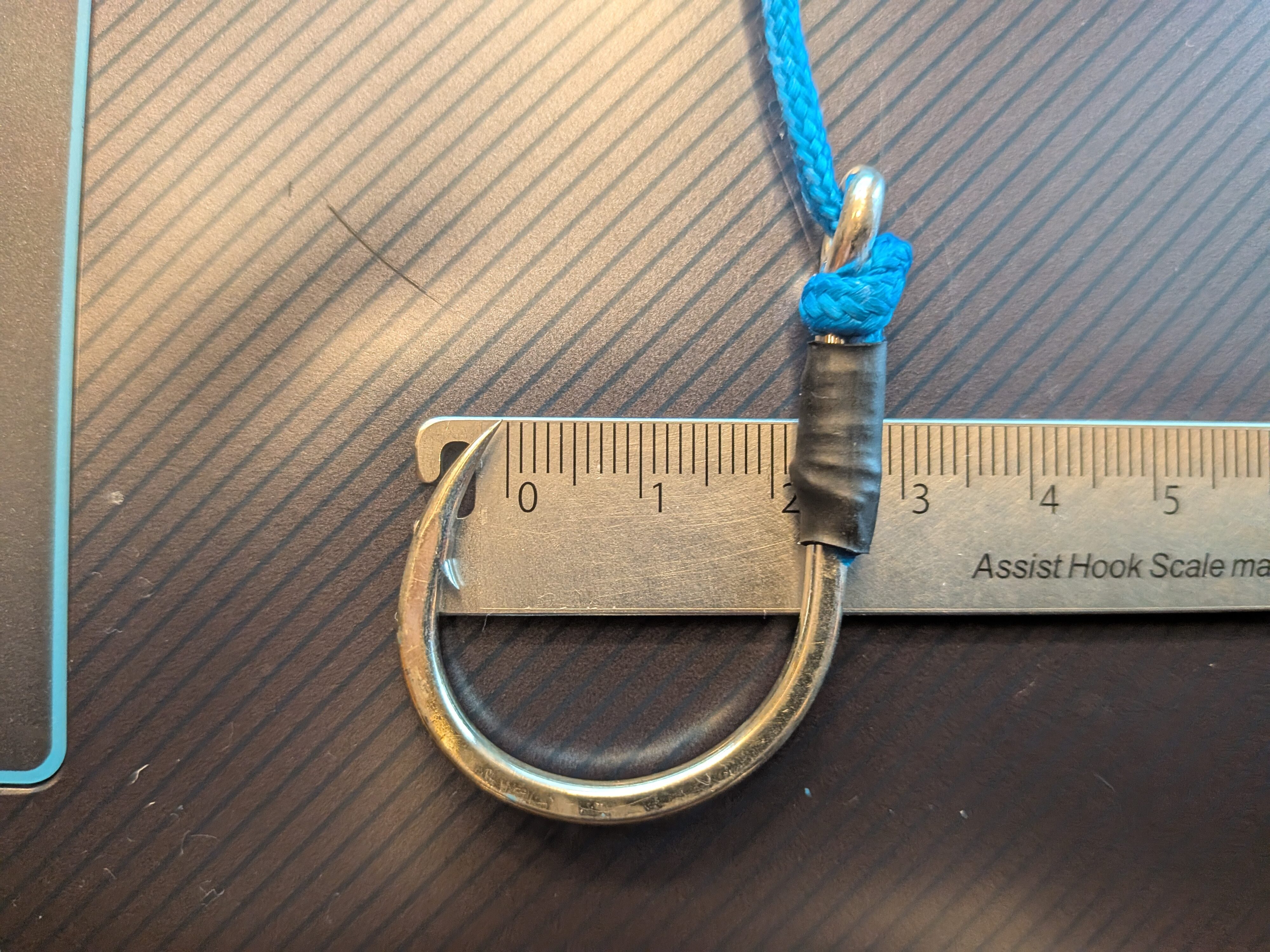 2026年3月18日　アシストフックのゲイブ幅測定