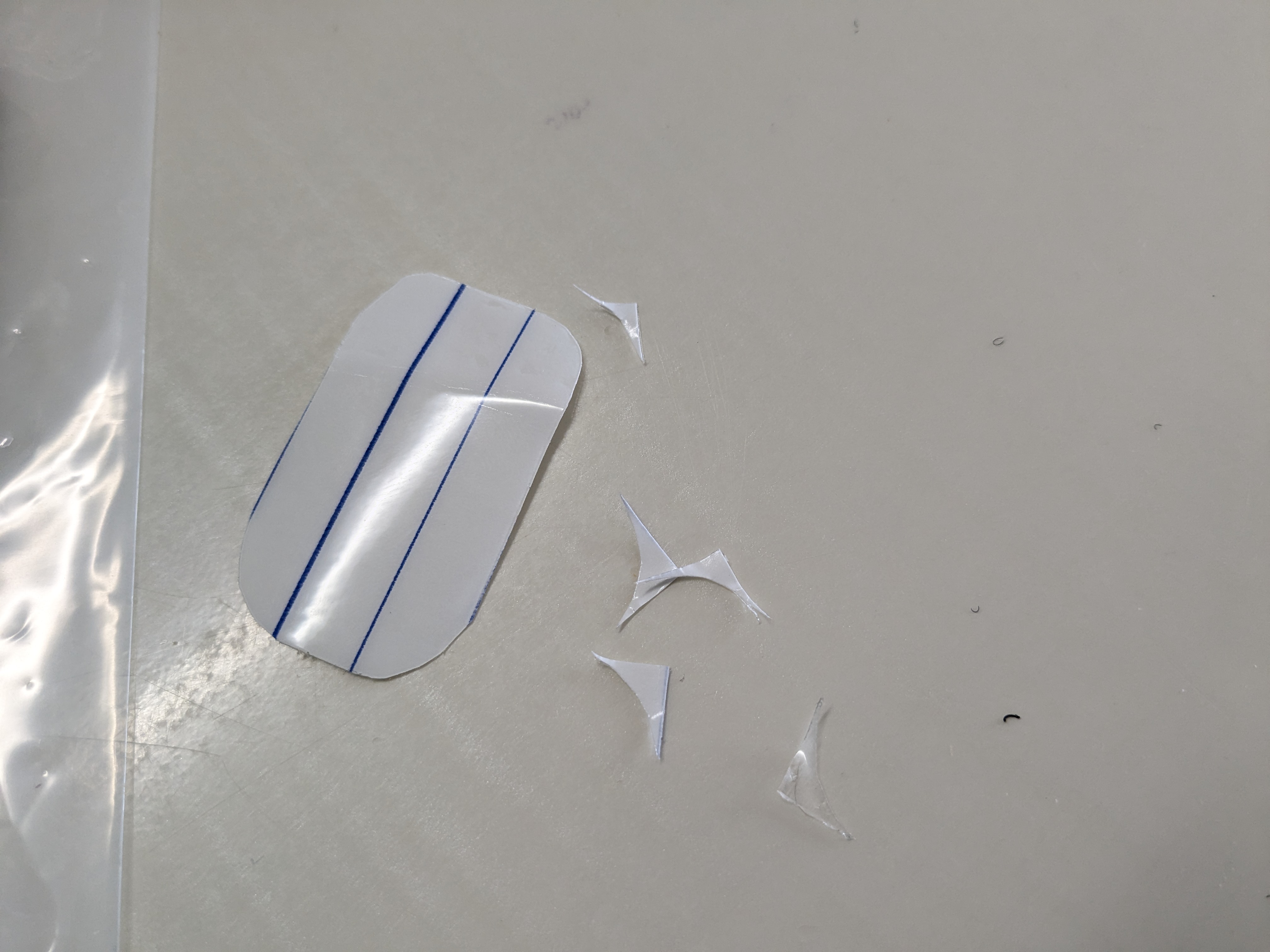 25年5月25日　養生の為の防水テープ