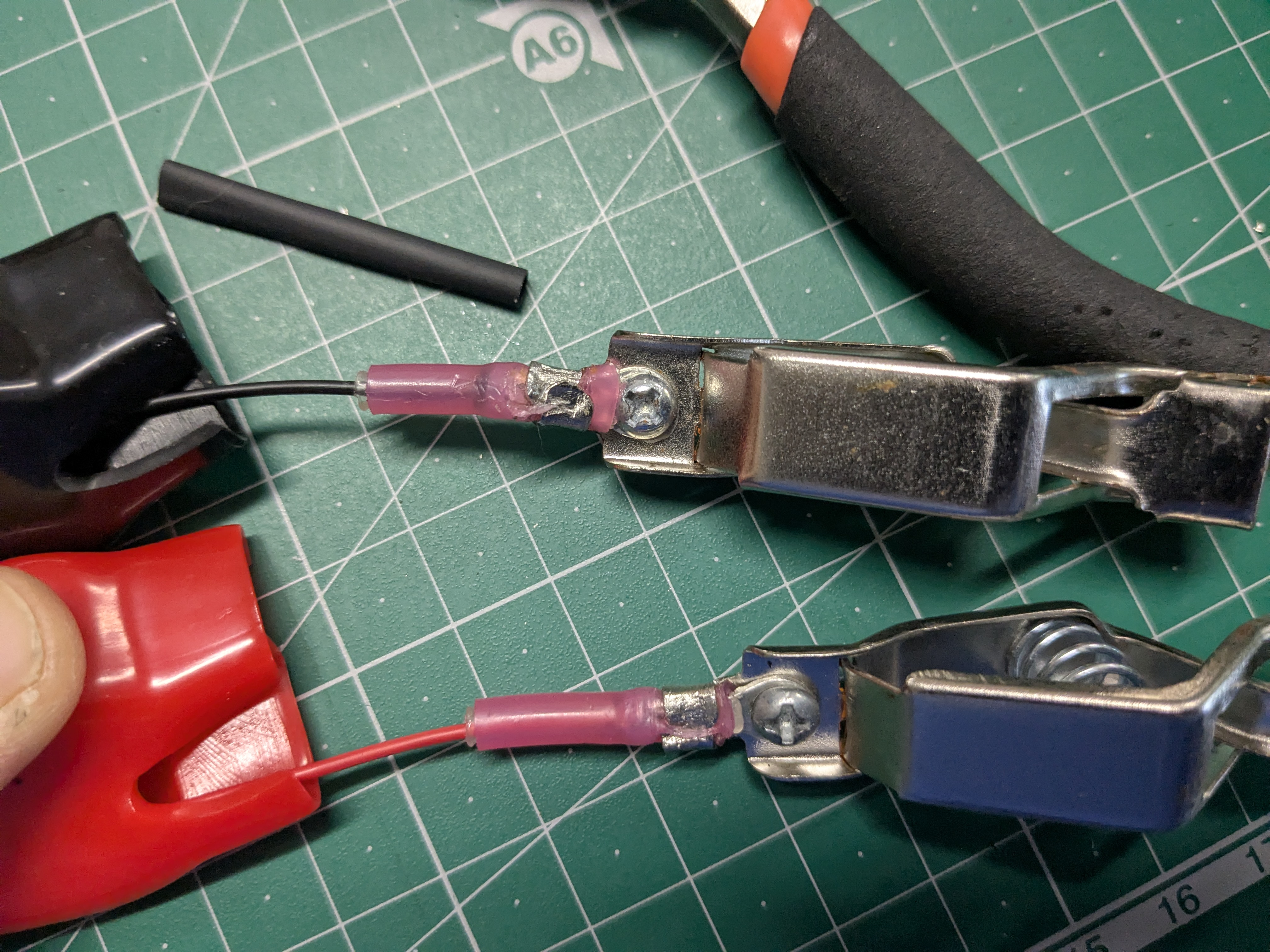 25年5月25日　ワニ口クリップ取付