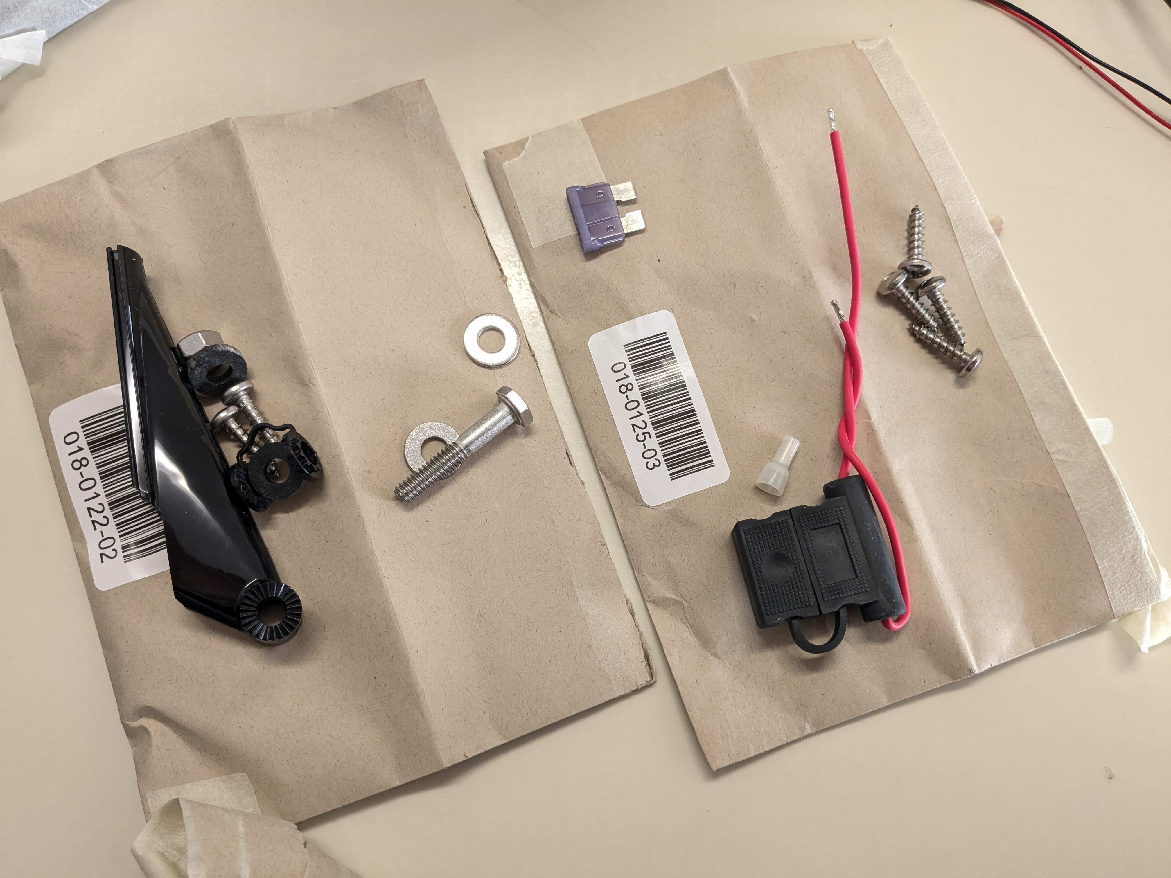 25年5月25日　付属品の紙袋の中身