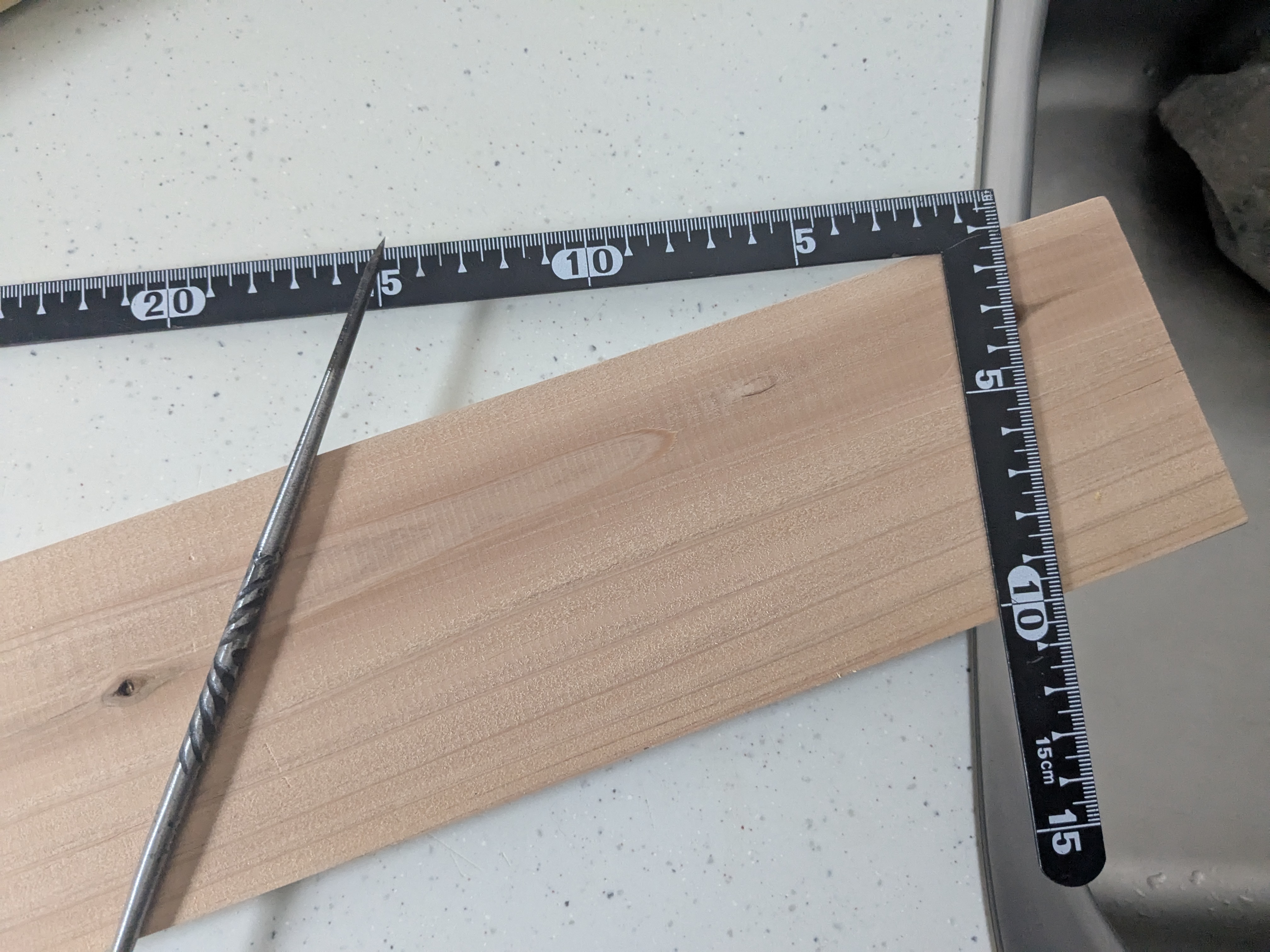 25年5月25日　木材のケガキ