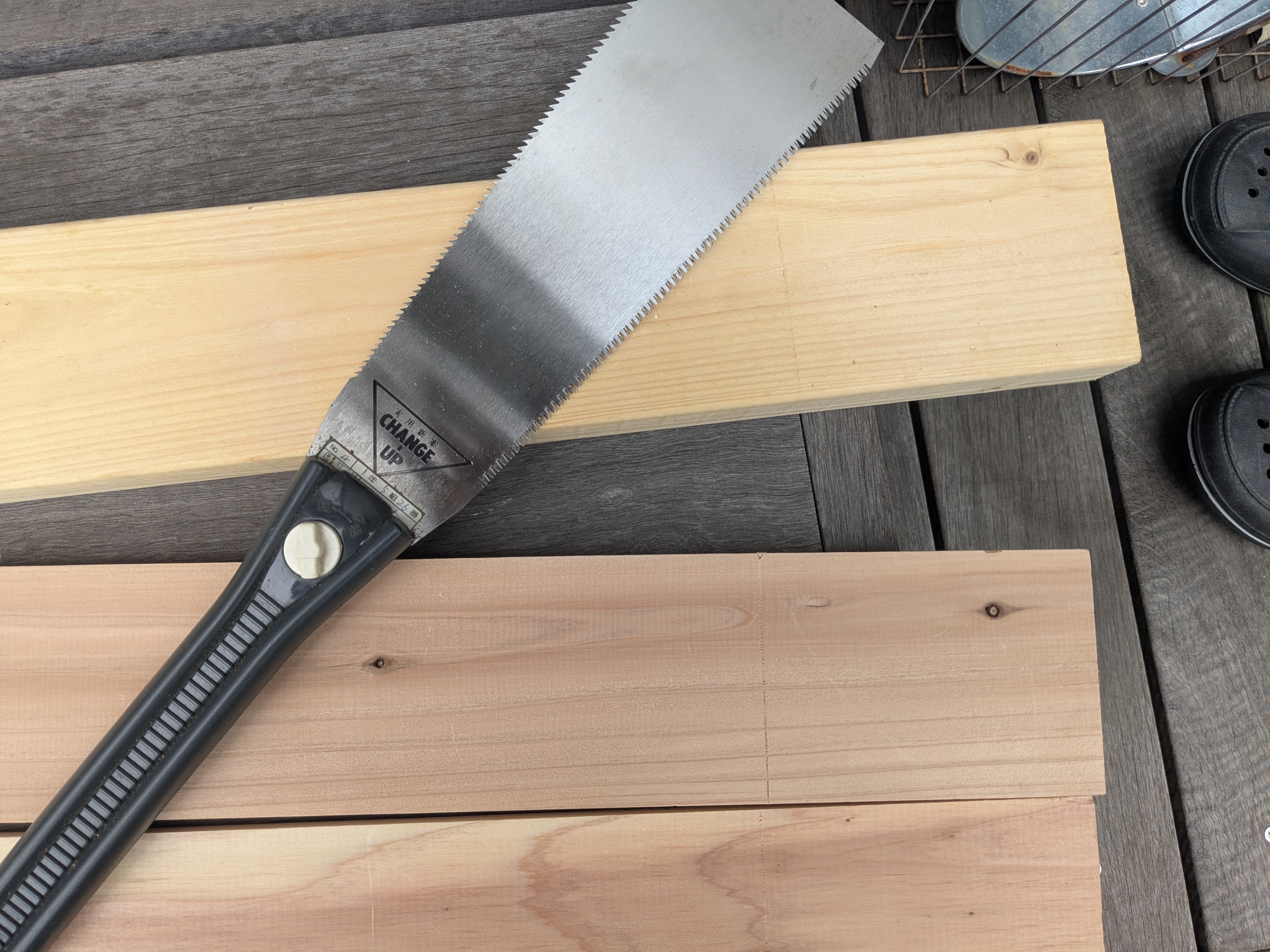 25年5月25日　木材切断