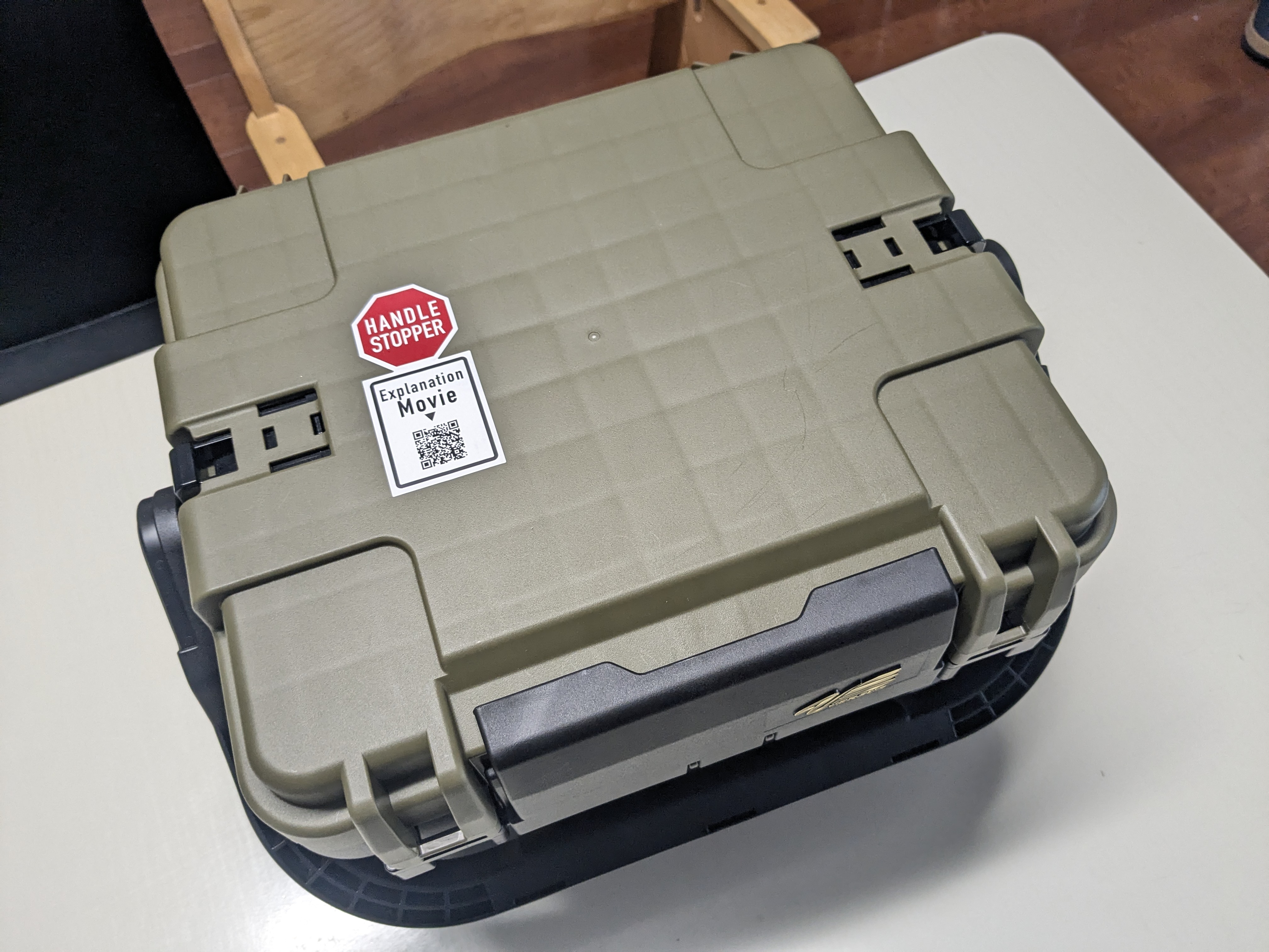 25年5月25日　蓋しめて収納完了