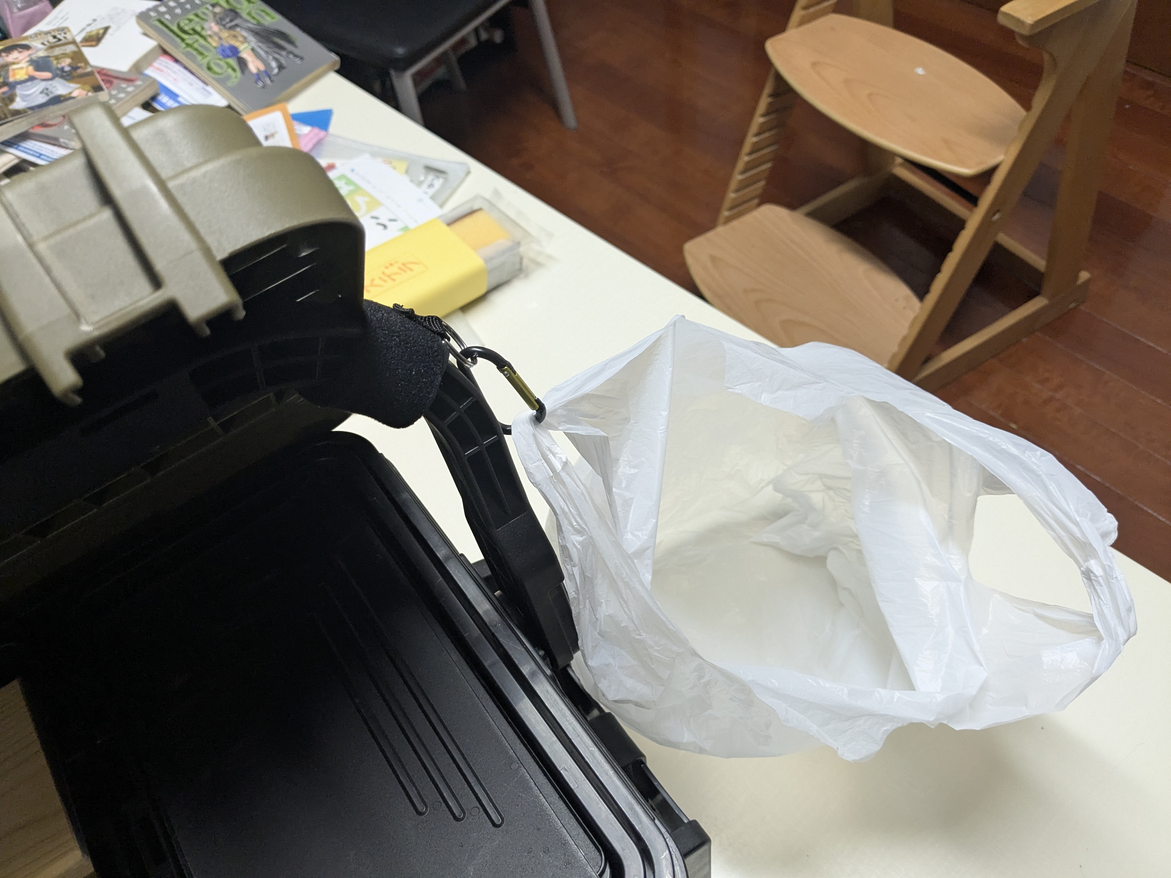 25年5月25日　ゴミ袋設置