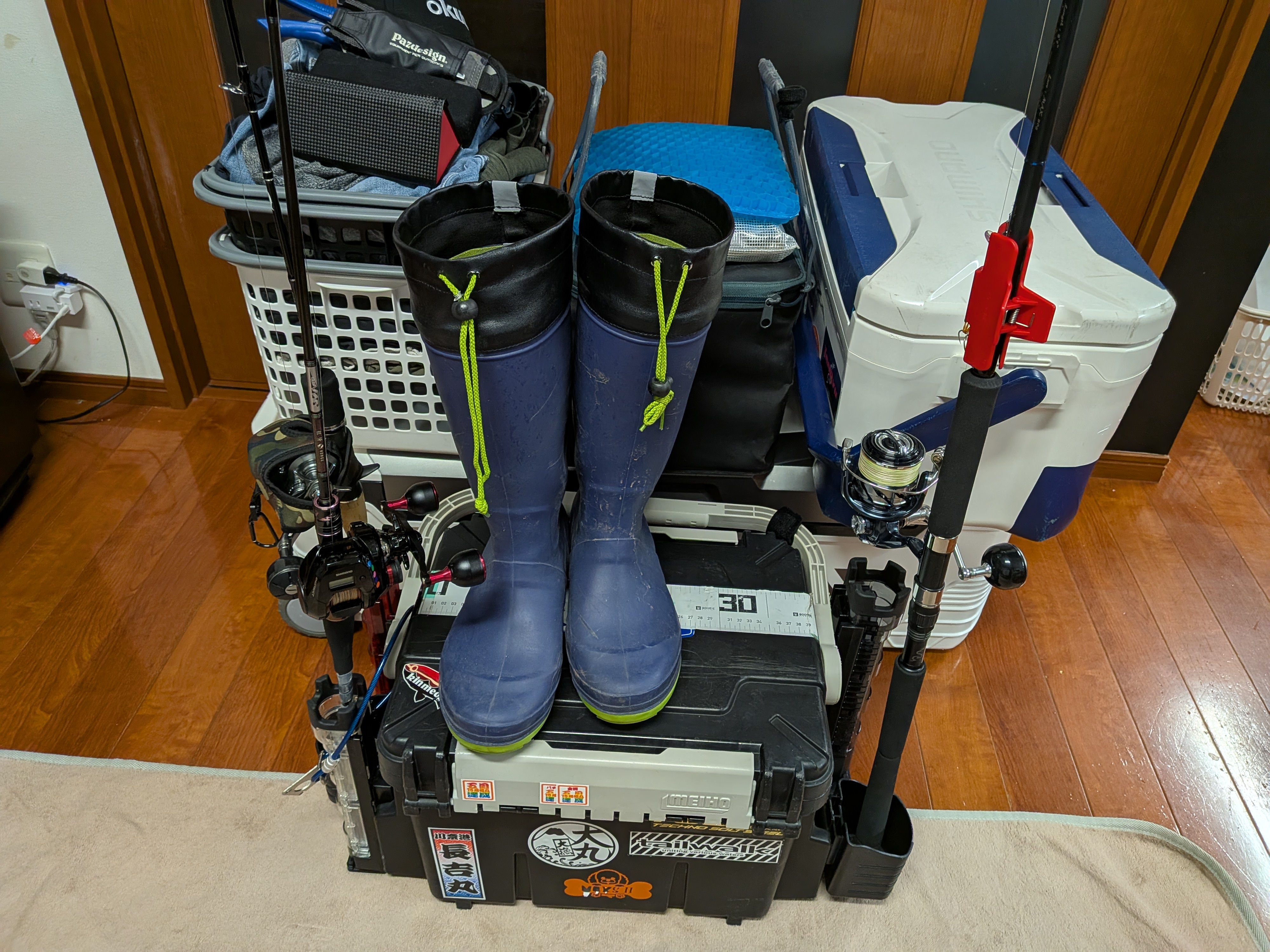 26年04月12日　石花海タイラバ準備完了