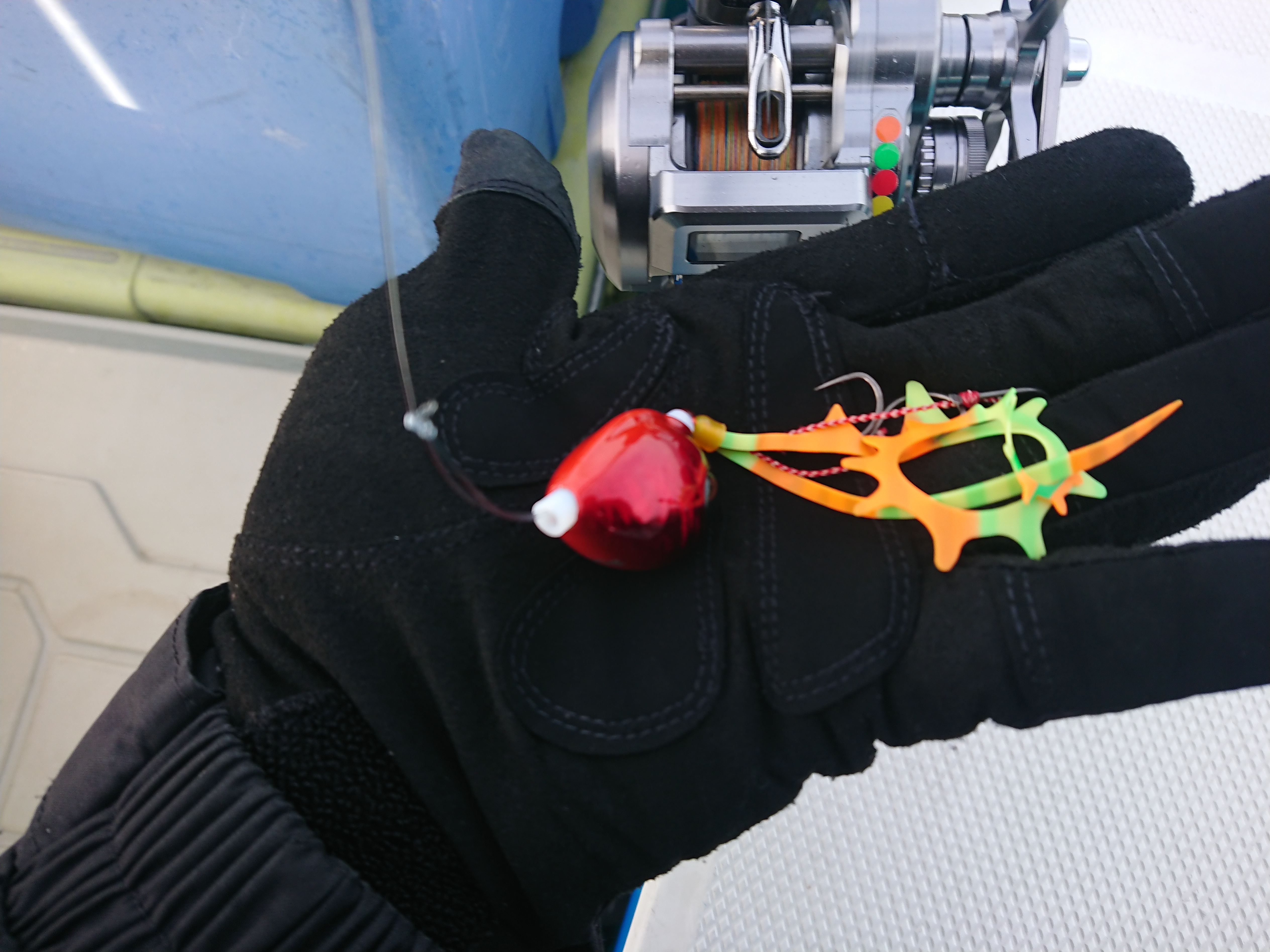 26年4月12日　1投目の雷流ヘッドとドラゴンカーリー