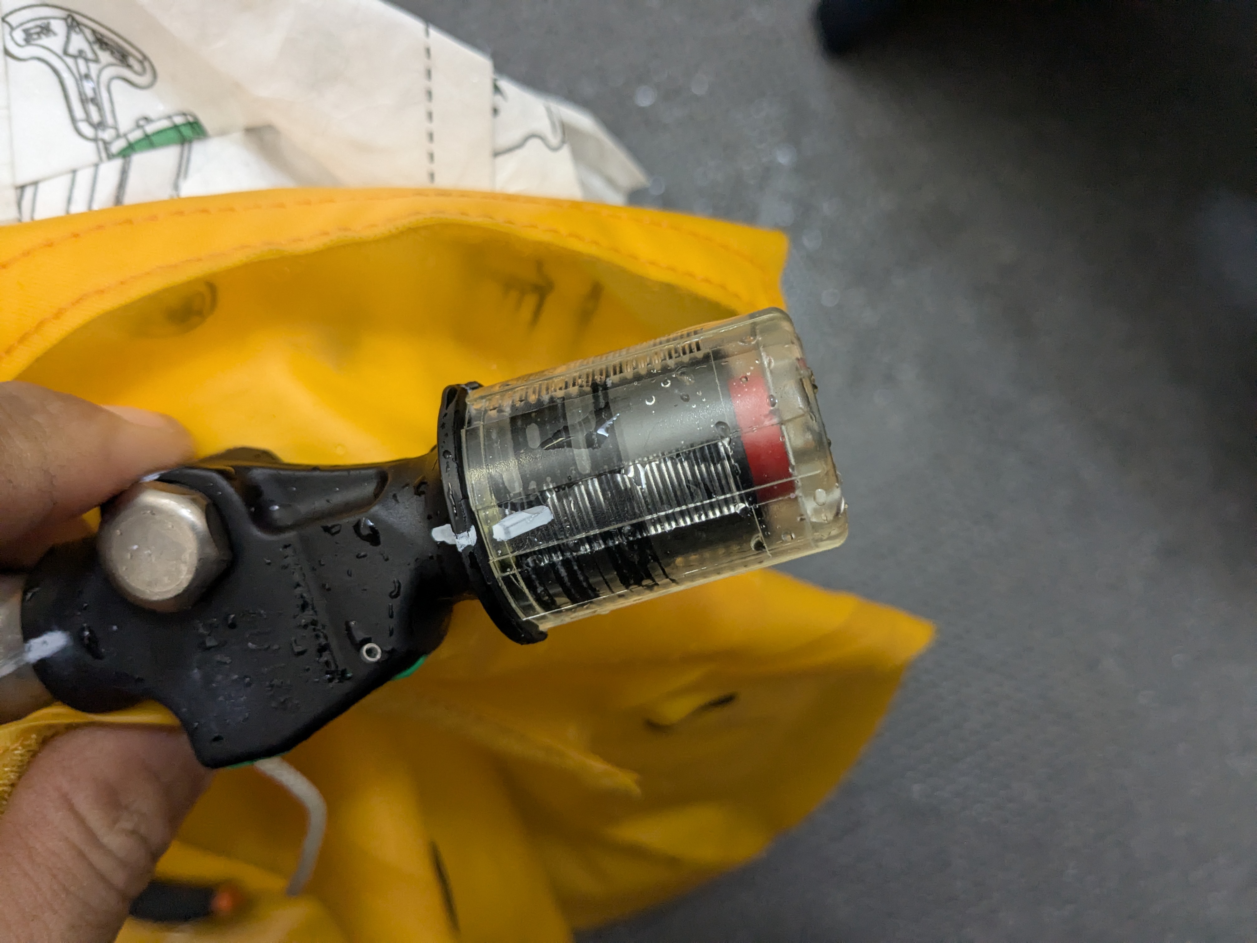 25年2月28日　使用済みセンサーの状態