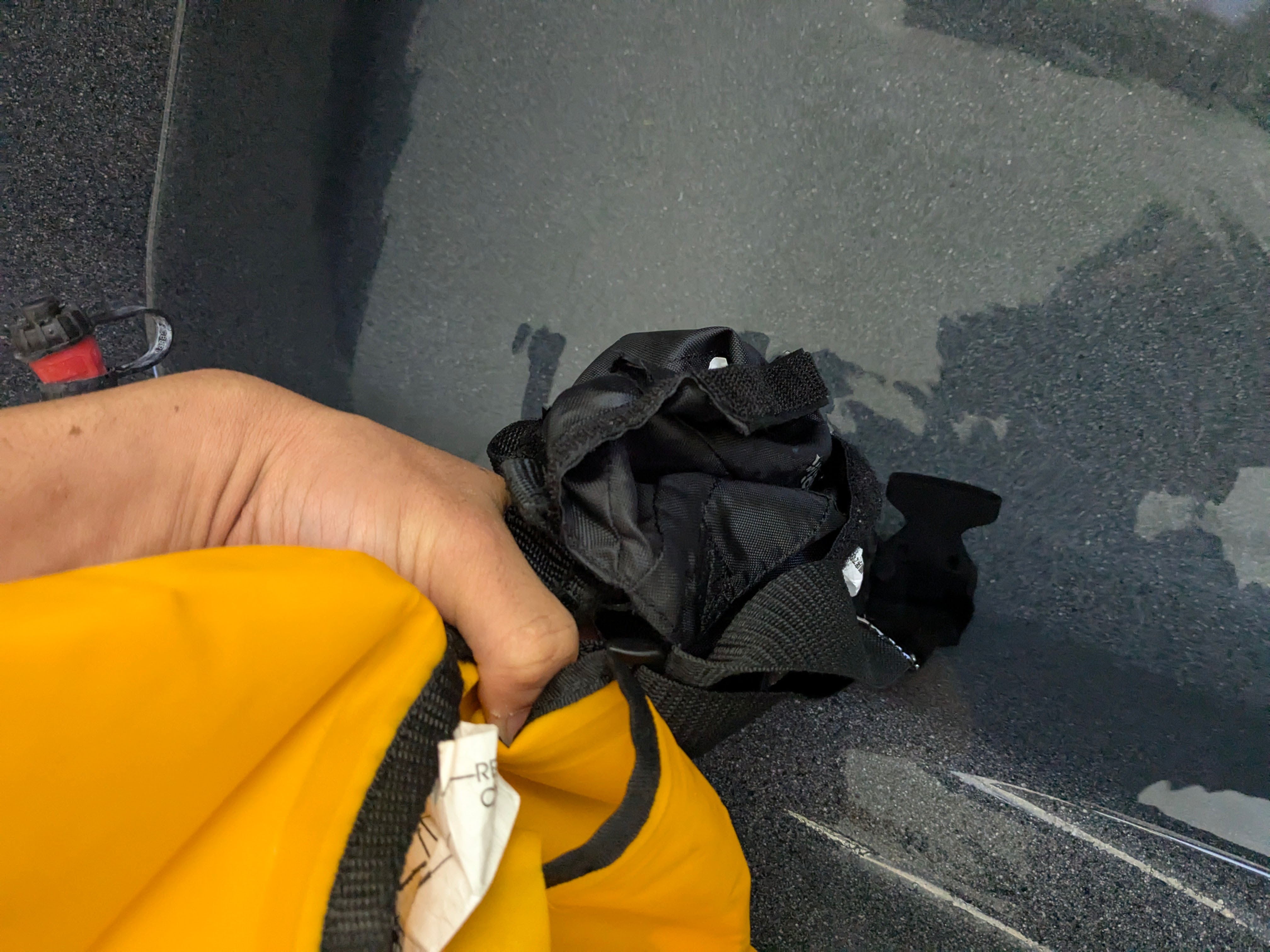 25年2月28日　カバーの手洗い